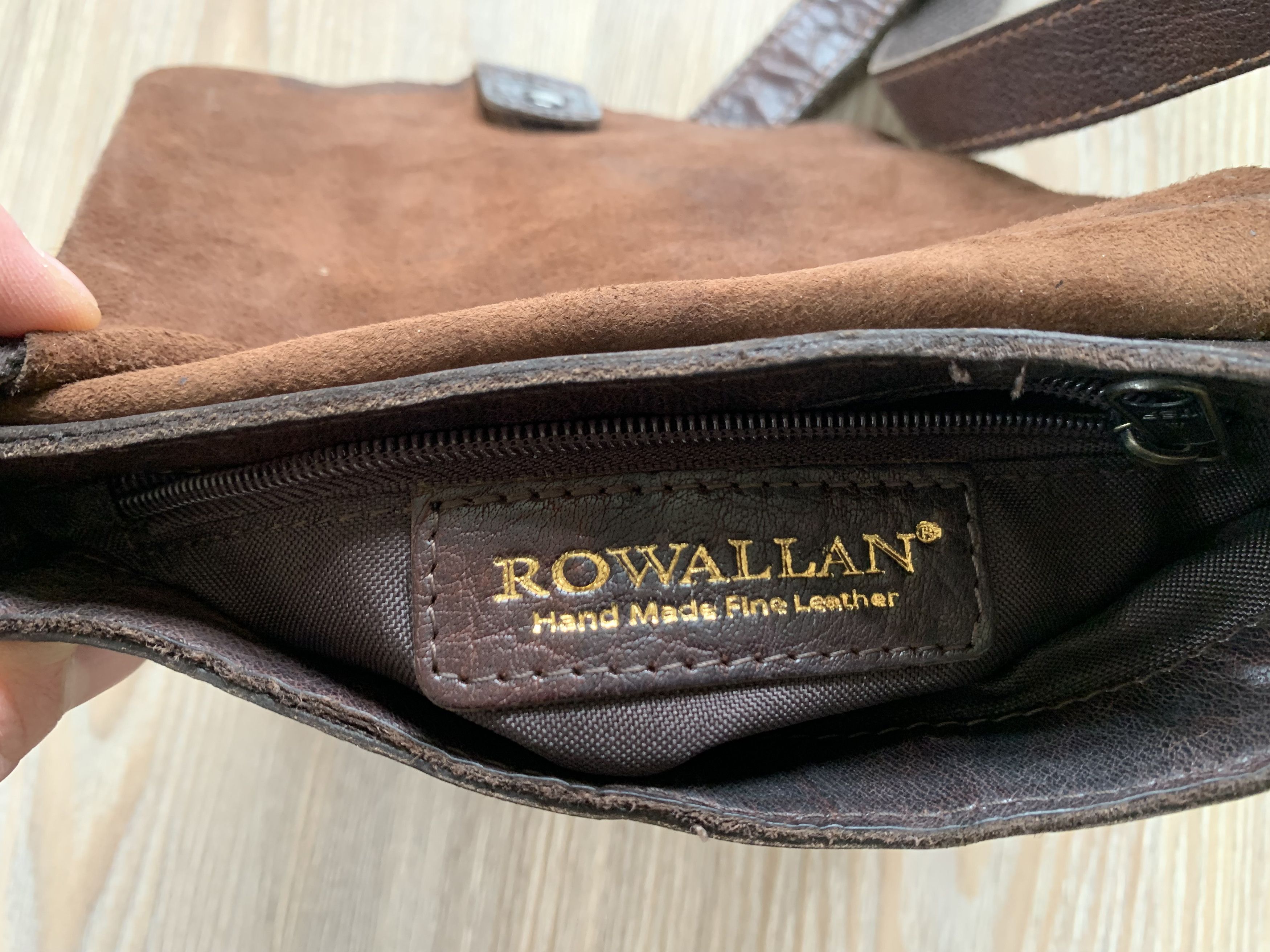 Other Rowallan Brown Leather Shoulder CrossBody Bag Size ONE SIZE - 9 Thumbnail