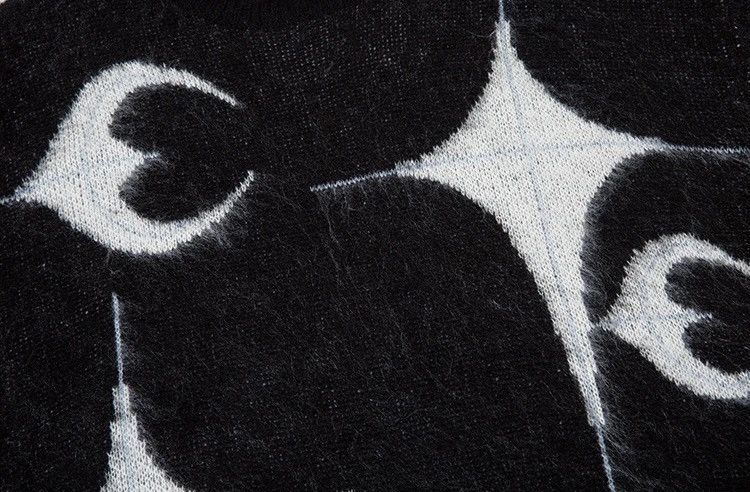 Men's Star Moon Graphic Knitted Sweater
