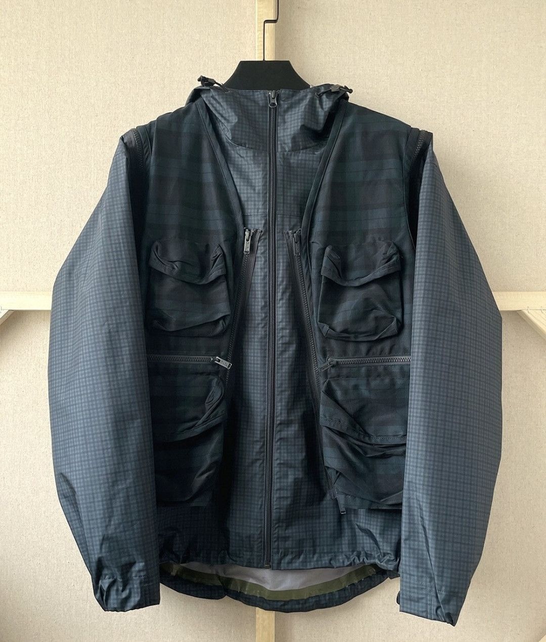 Undercover Under Cover Plaid Layered Jacket Size US XL / EU 56 / 4 - 1 Thumbnail