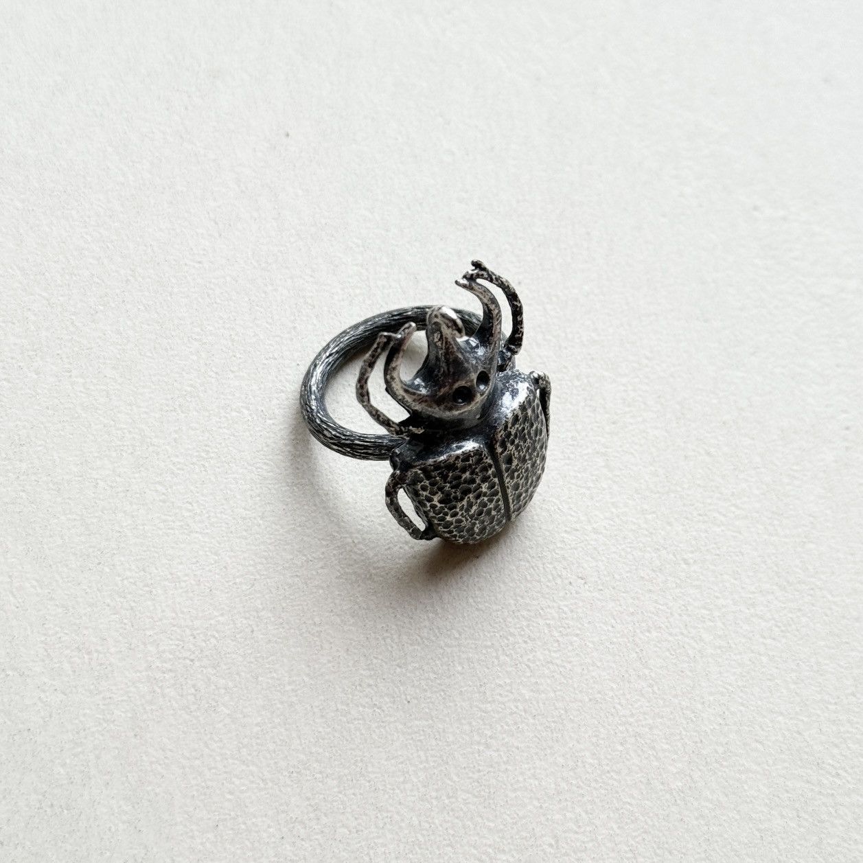 Bottega Veneta Bottega Veneta Silver Beetle Ring Size ONE SIZE - 4 Thumbnail