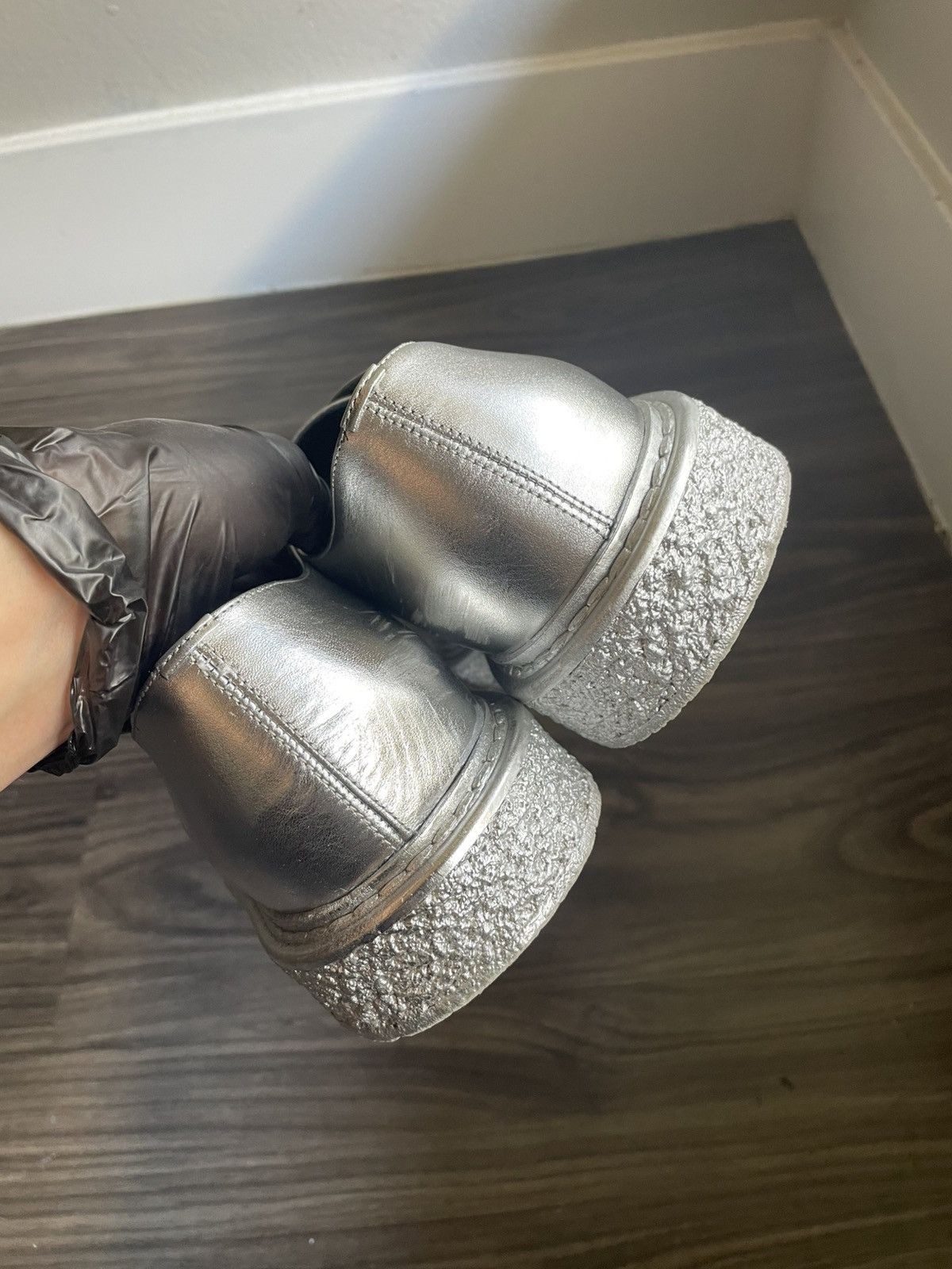 Hedi Slimane × Saint Laurent Paris SLP Silver Creepers FW14 AW14 x Hedi Slimane Size 41.5 Size US 8.5 / EU 41-42 - 7 Thumbnail