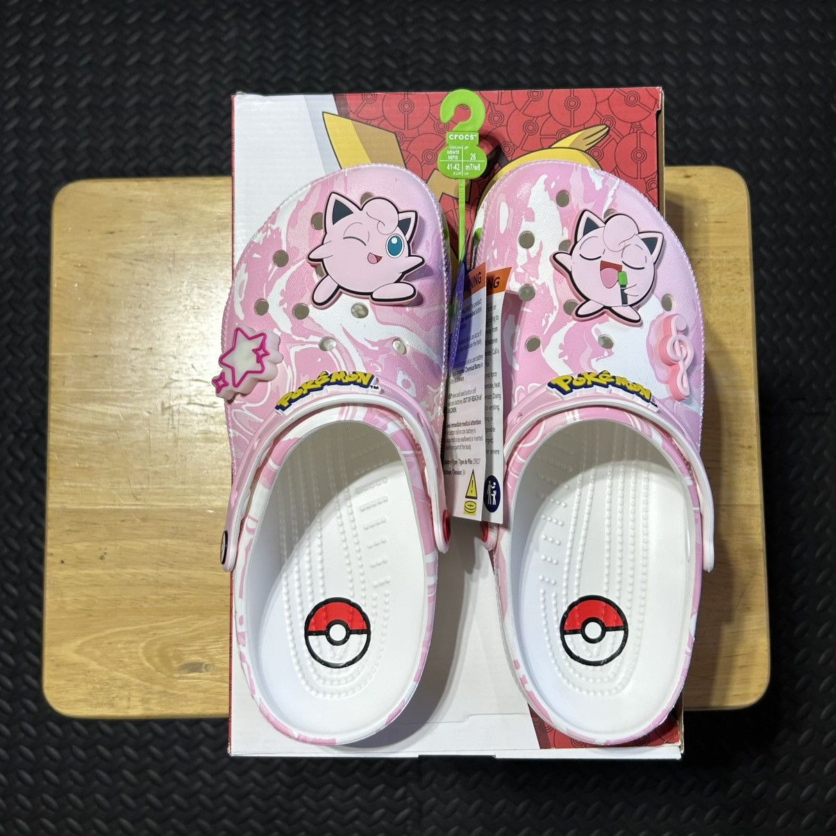 Crocs Crocs Pokemon Jigglypuff Classic Clog Shoes Women’s 10 NEW Size US 10 / IT 40 - 1 Thumbnail
