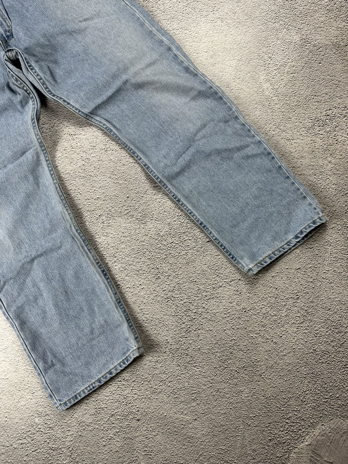 Levi's Vintage Clothing Vintage Levi’s 505 Denim Jean Blue Baggy Faded 90s Regular Size US 36 / EU 52 - 7 Thumbnail