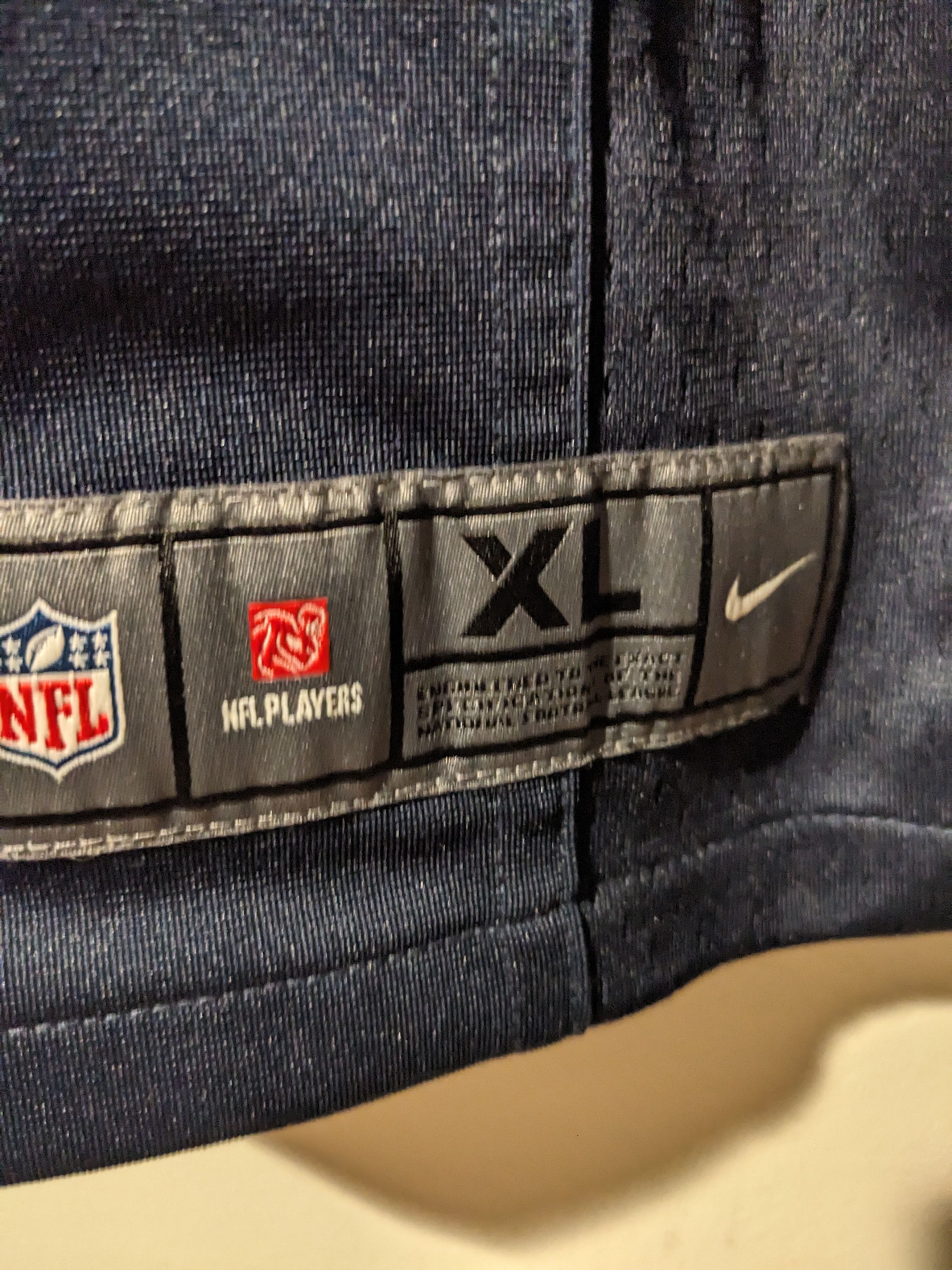 Nike Dallas Cowboys NFL Football Bryant Boys XL Football Jersey Size US XL / EU 56 / 4 - 5 Thumbnail