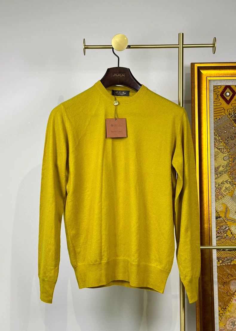 Loro Piana LORO PIANA Round collar sweater. Knitted shirt Size US S / EU 44-46 / 1 - 1 Thumbnail