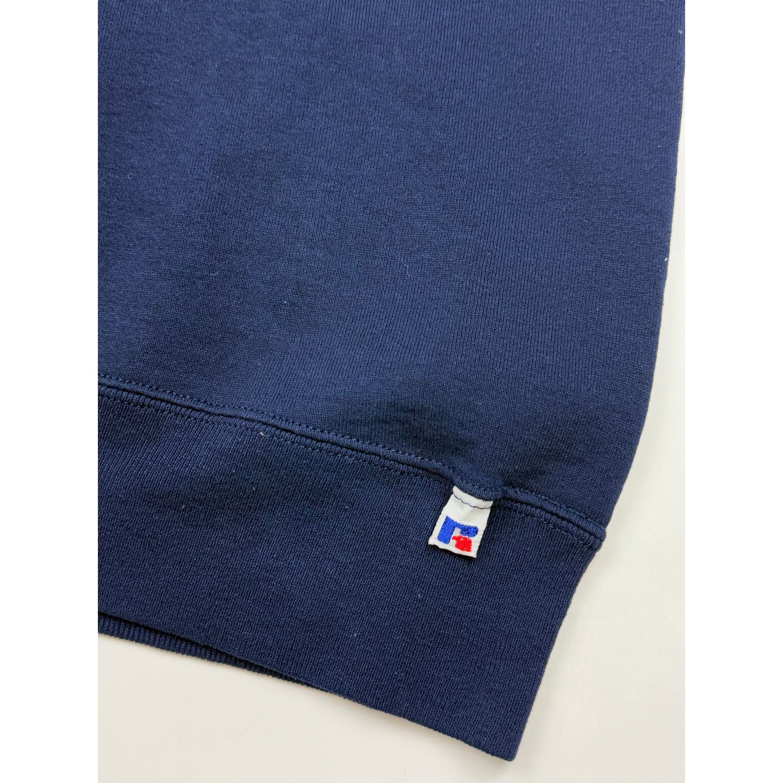 Vintage Vintage 90s Russell Athletic Sweatshirt Size XL Navy Blue Size XL / US 12-14 / IT 48-50 - 4 Thumbnail