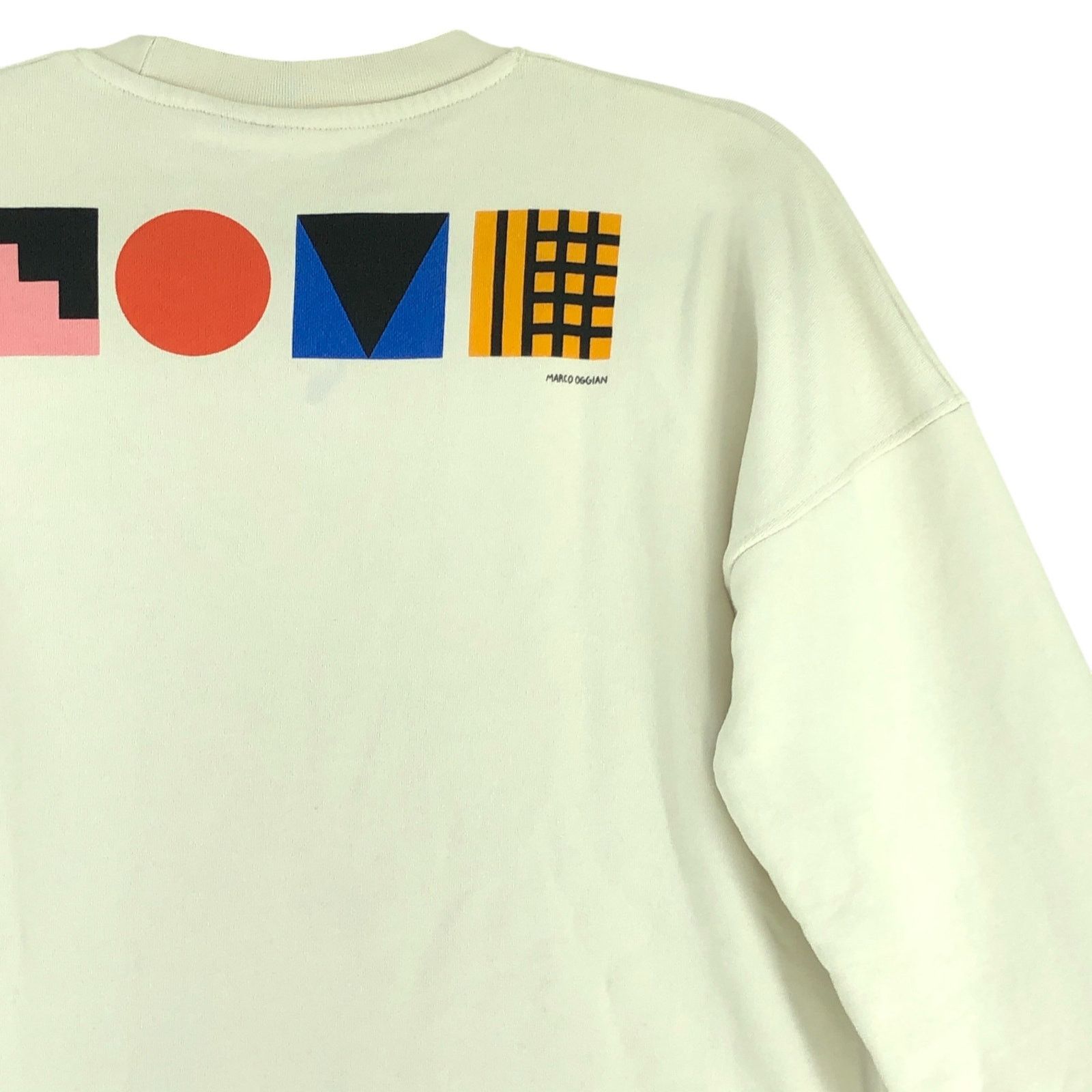 Zara Zara x Marco Oggian Size M Sweatshirt Beige *TINY FLAW Size US M / EU 48-50 / 2 - 15 Thumbnail