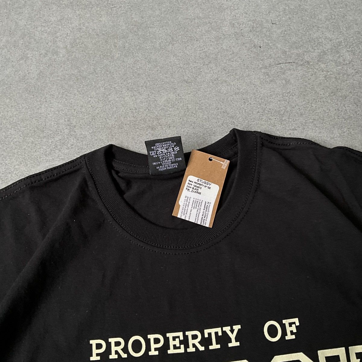 Stussy Stussy tee black Size US XL / EU 56 / 4 - 5 Thumbnail
