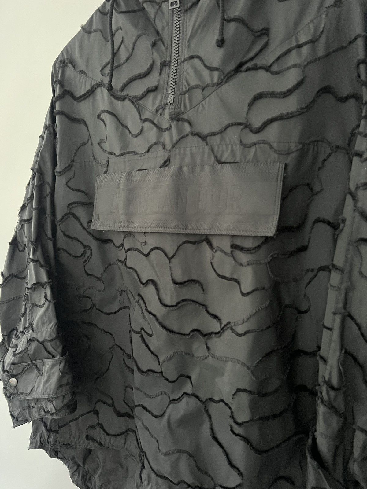 Dior Dior Black Hooded Anorak Jacket Size US M / EU 48-50 / 2 - 2 Thumbnail