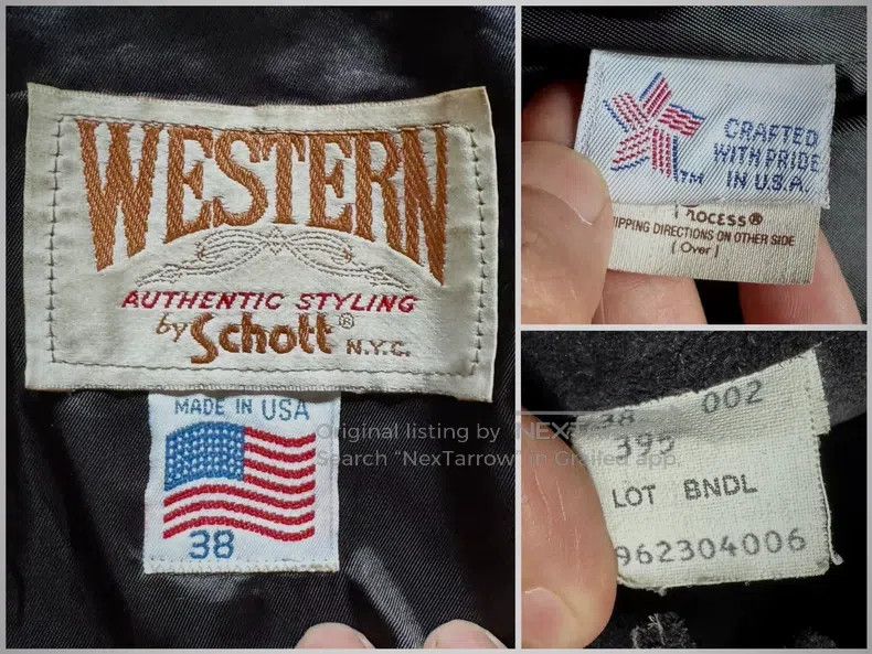 Schott Schott Vintage western fringed leather jacket Size US M / EU 48-50 / 2 - 4 Thumbnail