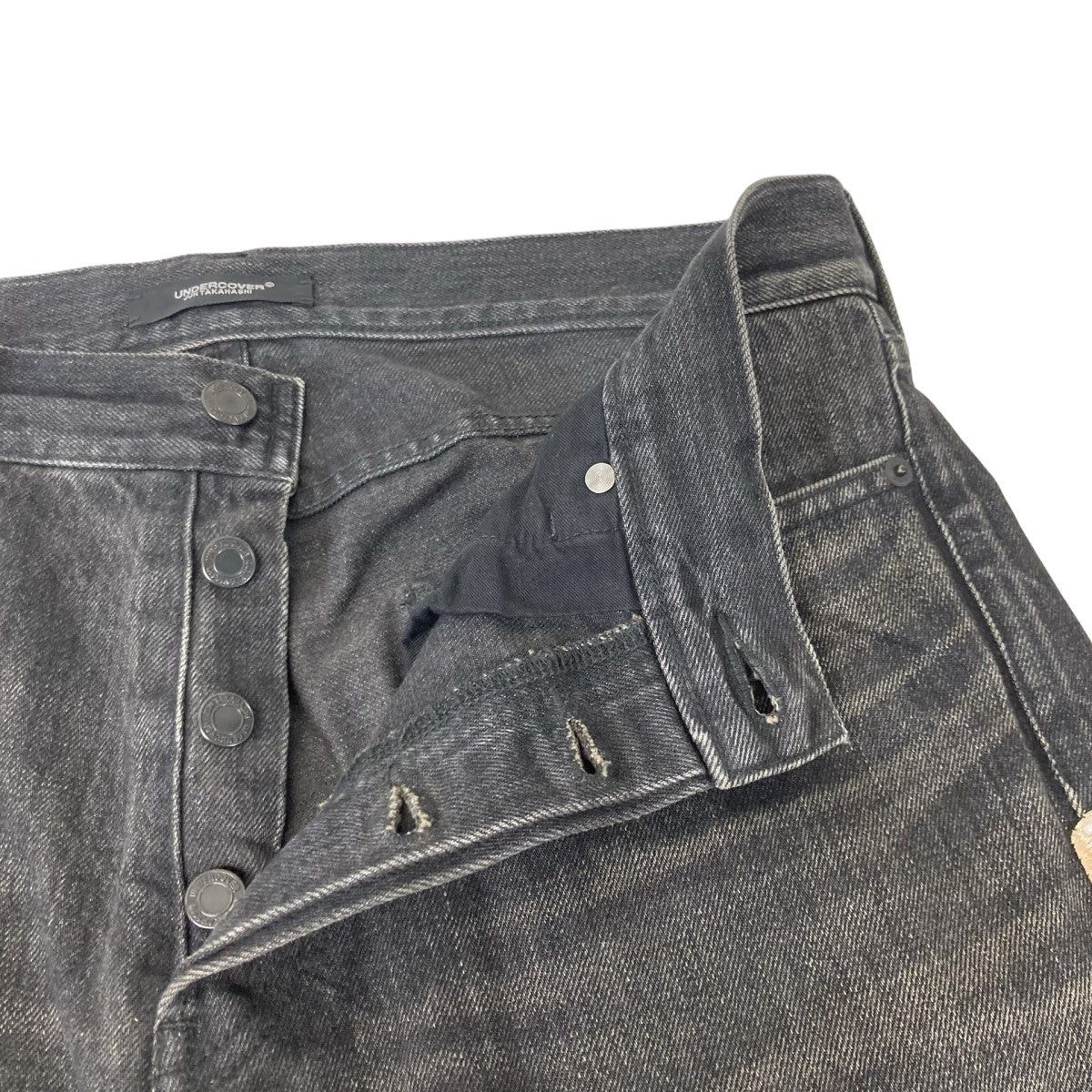 Undercover Undercover 23AW bead embroidery denim pants UC2C4509-2 Size US 34 / EU 50 - 4 Thumbnail