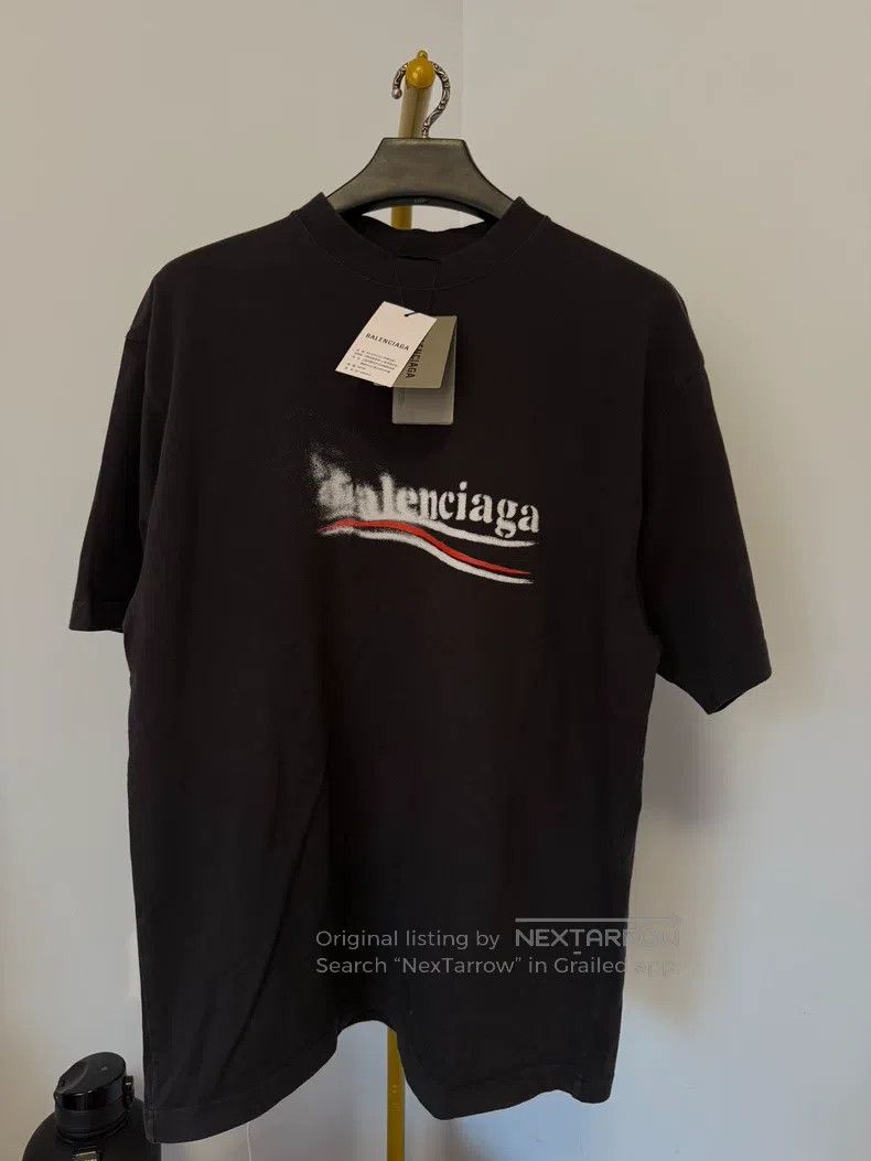 Balenciaga Blurry Coke Short Sleeve S Size