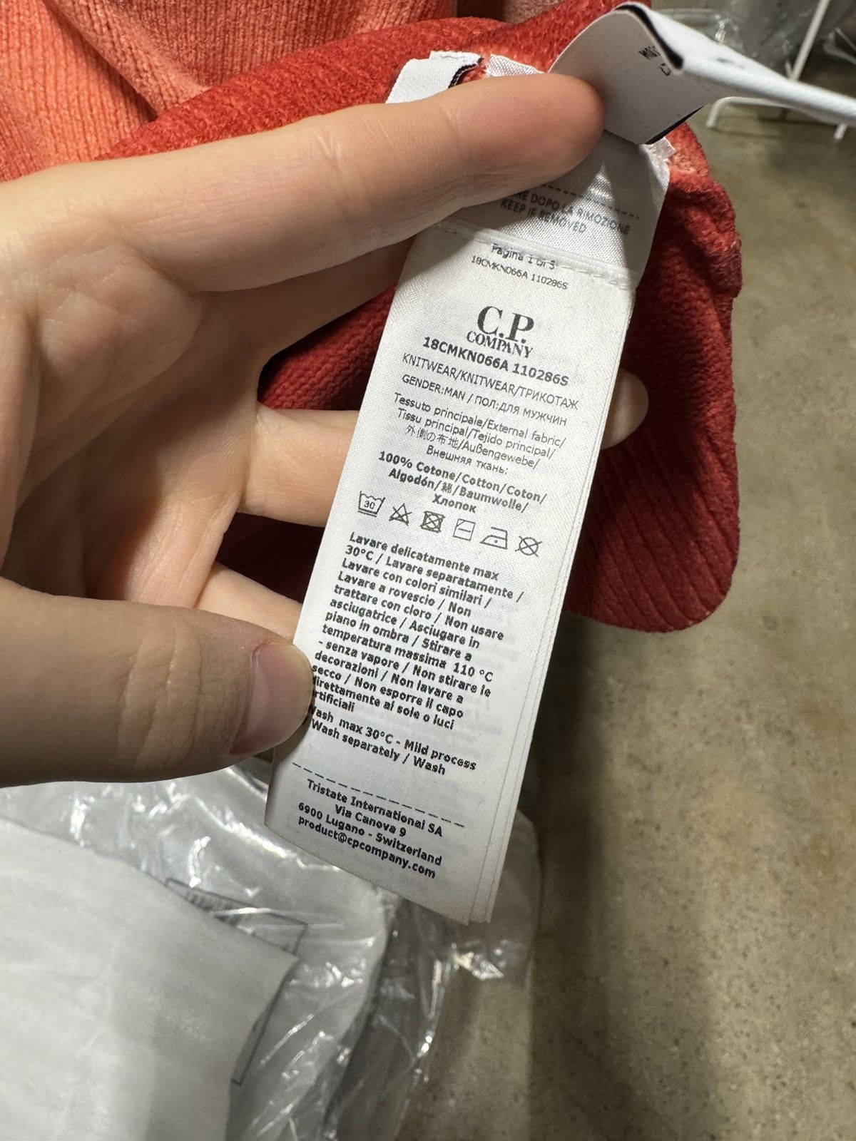 C.P. Company C.P Company Knitted Logo Sweater NEW 450$ Size US XL / EU 56 / 4 - 8 Thumbnail