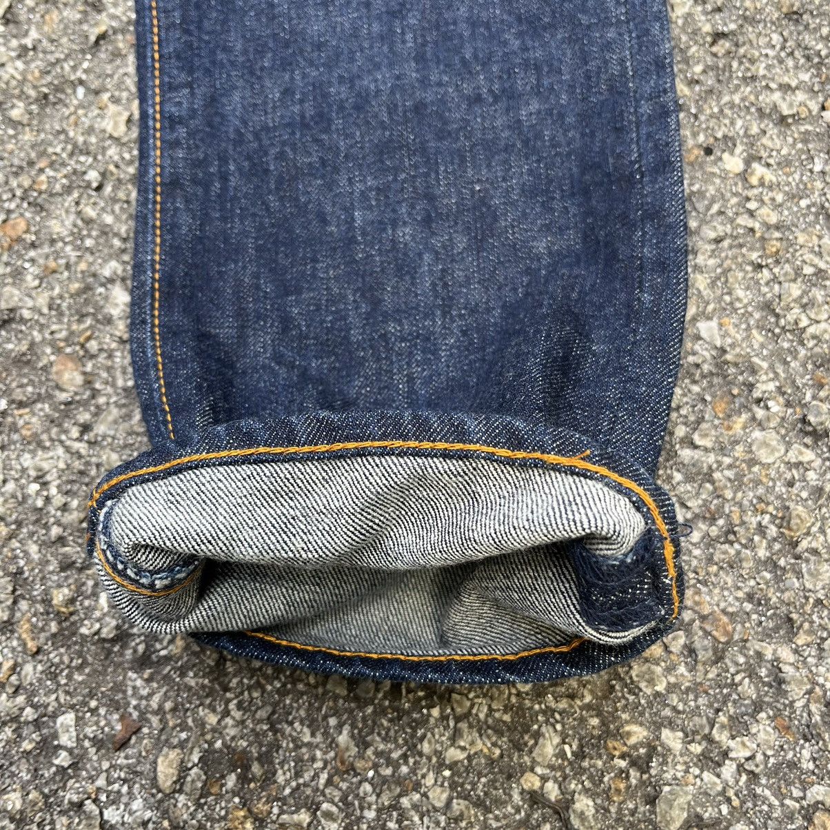 Full Count & Co. Full Count Rare Design Indigo Slim Jeans Non Selvedge Size US 29 - 4 Thumbnail