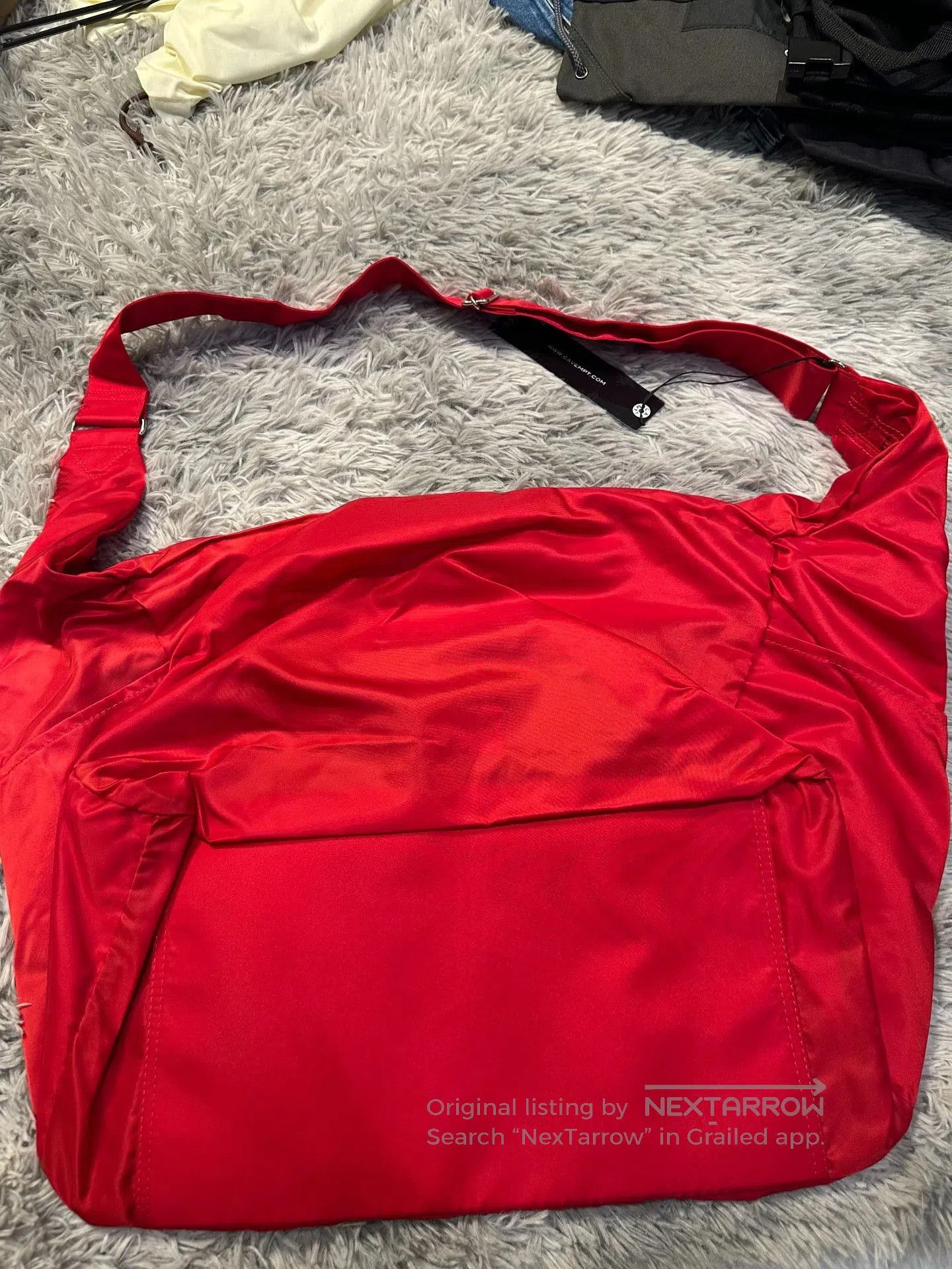 Cav Empt C.E/CAVEMPT Red Crossbody Bag. Size ONE SIZE - 2 Thumbnail