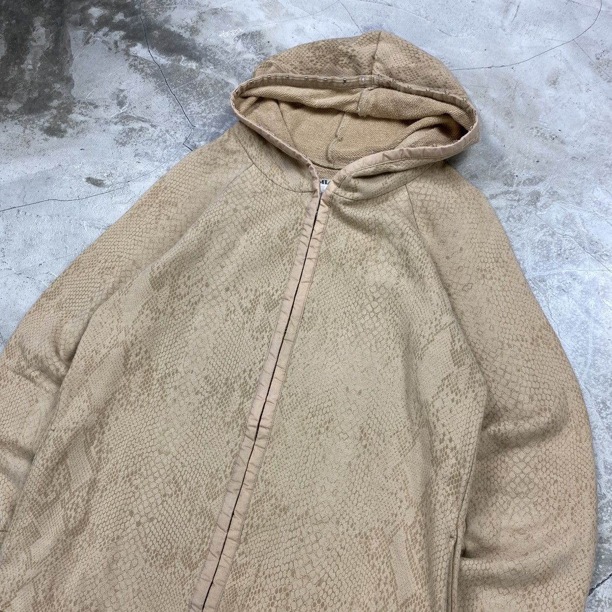Limi Feu by Yohji Yamamoto All Over Print Snake Skin Hoodie Size US S / EU 44-46 / 1 - 2 Thumbnail
