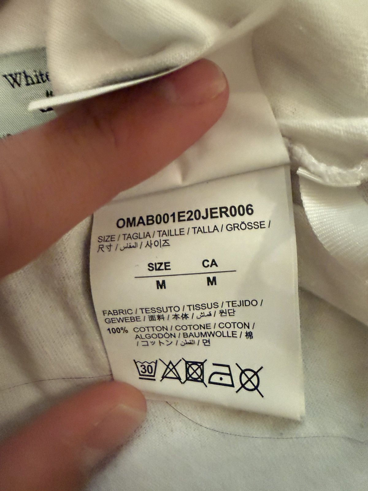 Off-White Off White Long Sleeve Shirt Size US M / EU 48-50 / 2 - 4 Thumbnail