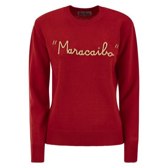 MC2 Saint Barth MC2 SAINT BARTH Women Sweater QUE0010 RED Size XS / US 0-2 / IT 36-38 - 1 Thumbnail
