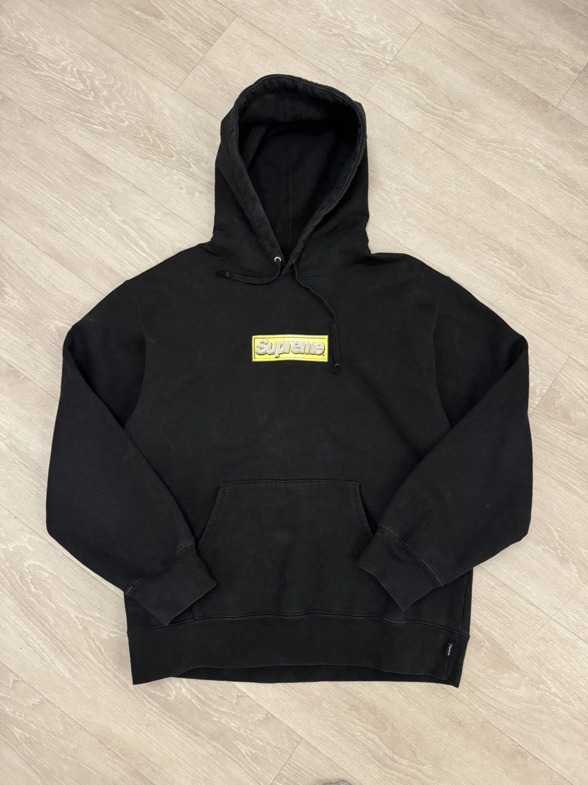 Supreme Bling Box Logo Hoodie | Grailed