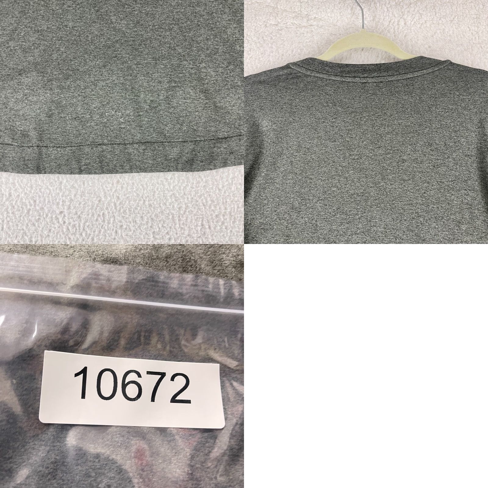 Varley Varley Dalwood Top Womens Large Gray Active Stretch Jersey Long Sleeve Pullover Size L / US 10 / IT 46 - 9 Thumbnail