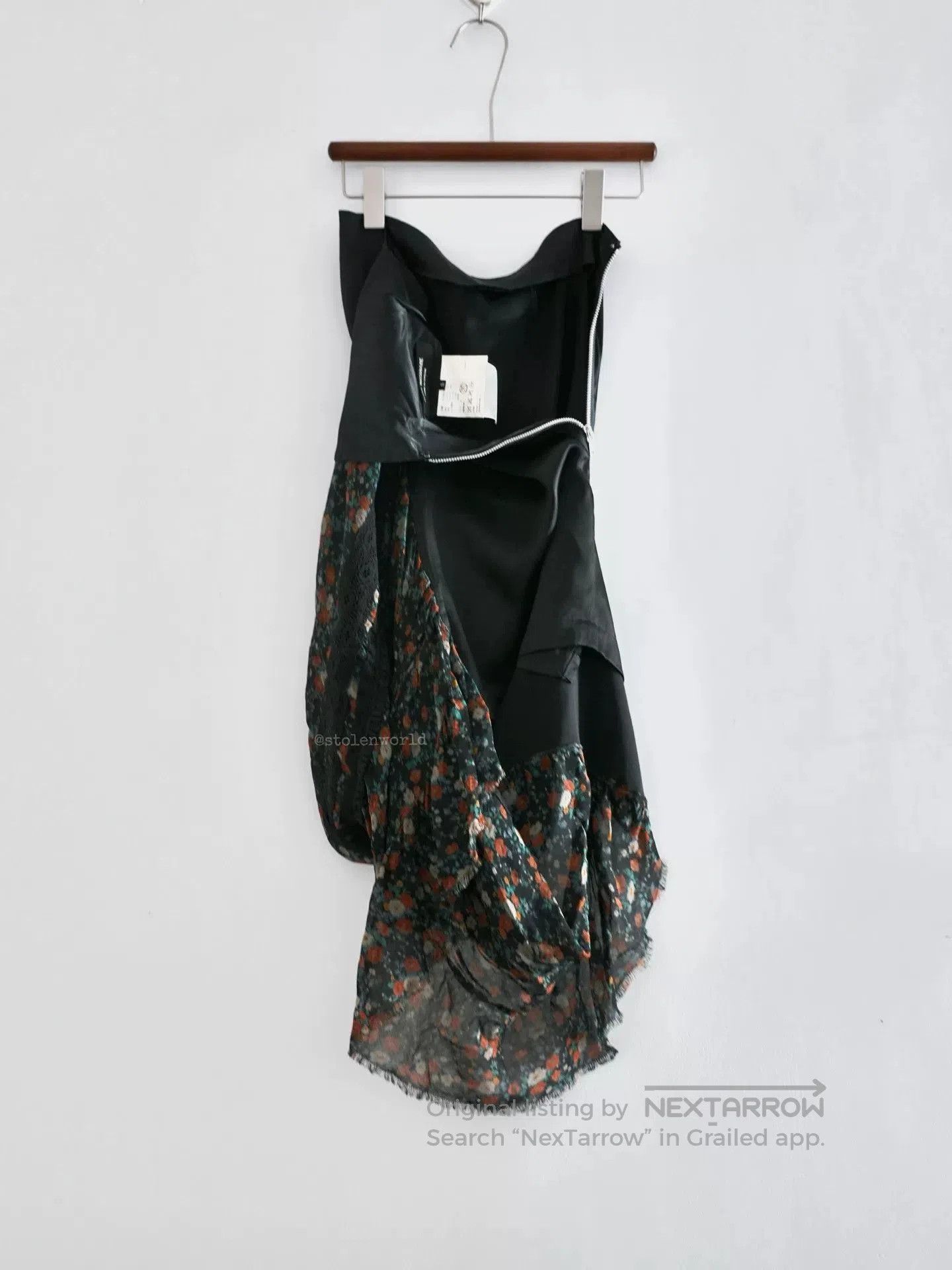 Junya Watanabe Junya Watanabe 07aw Floral Half Skirt. Size US 26 / EU 42 - 2 Thumbnail