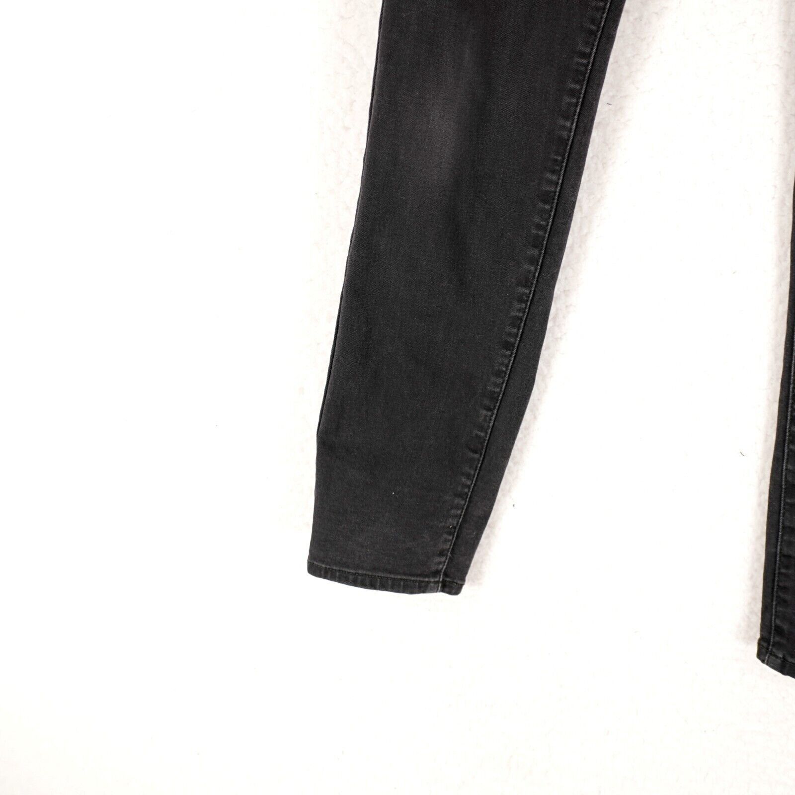 American Eagle Outfitters American Eagle Next Level Flex Black Denim Low Rise Jeans 26 Size US 26 / EU 42 - 2 Thumbnail