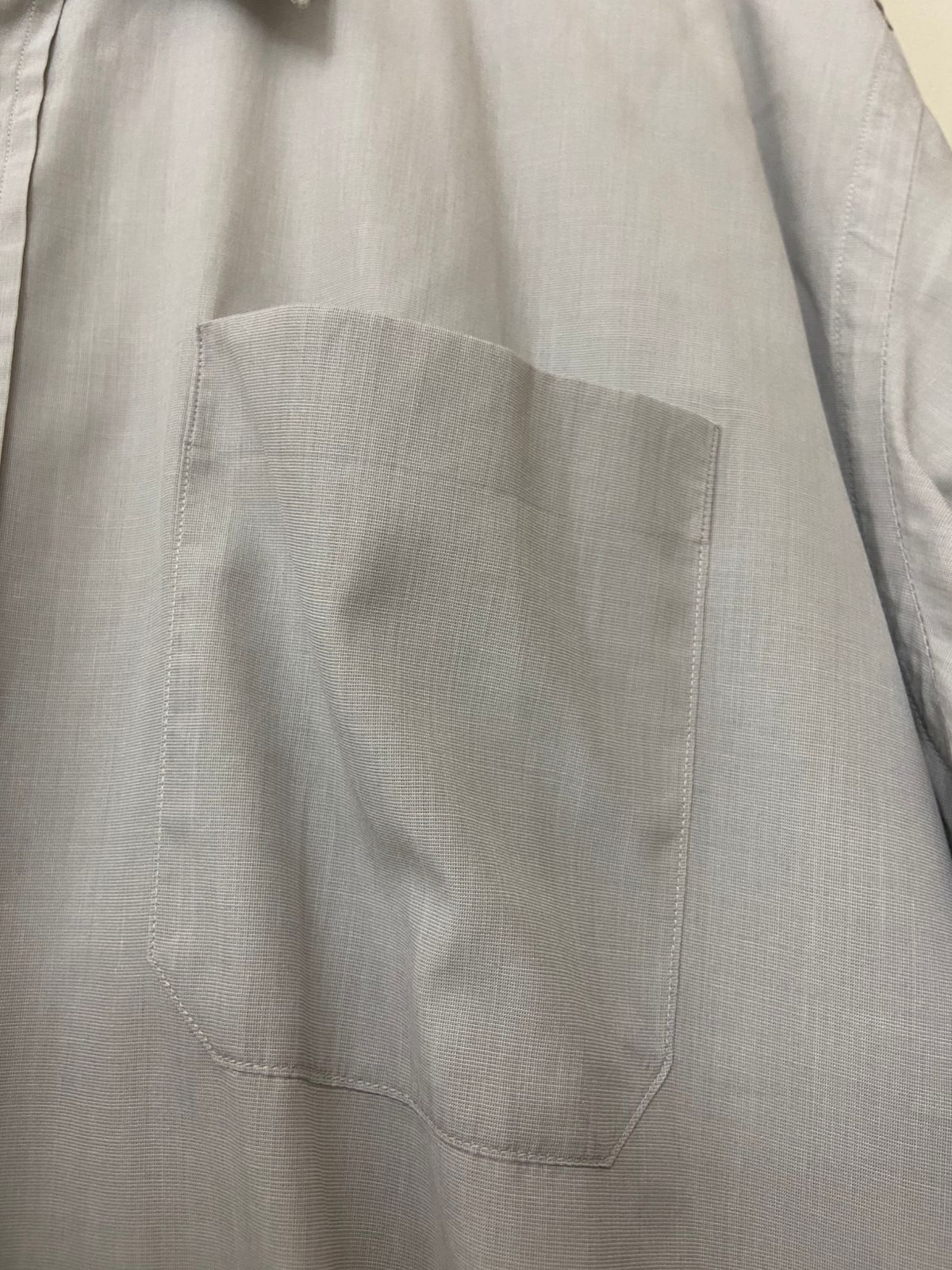 Hermes Hermes Gray Dress Shirt Size 17/43 Rare Classic Size US L / EU 52-54 / 3 - 4 Thumbnail