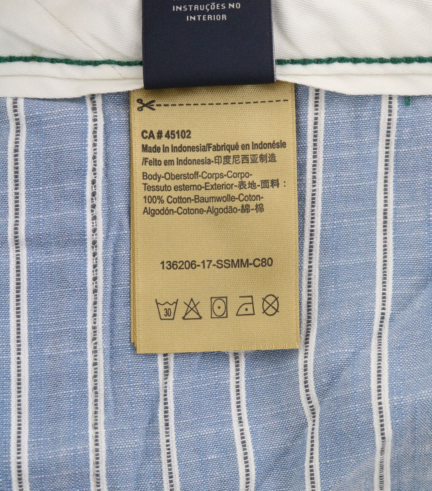 Scotch & Soda COLEBY W29/L32 Green Relaxed Slim Chino Trousers 89098 Size US 29 - 10 Thumbnail