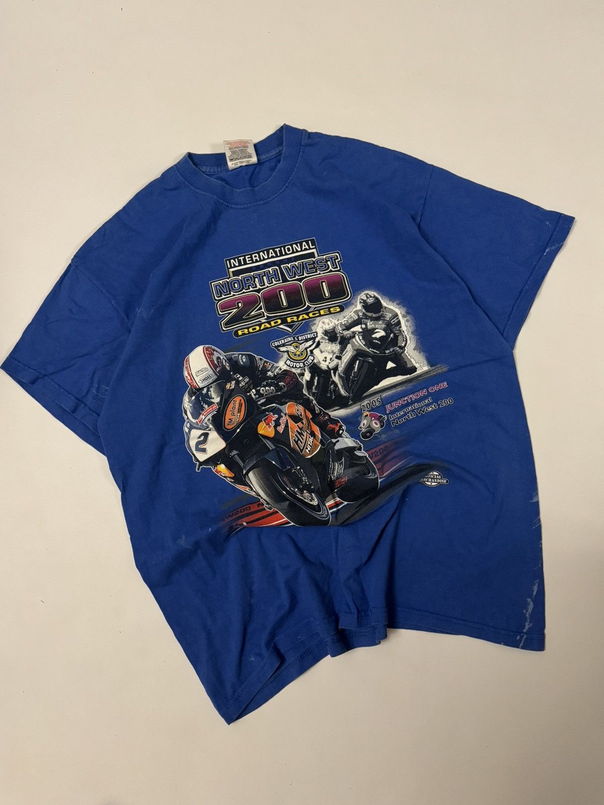 Vintage Vintage Motorcycle NW Road Races 2005 Tee Size US L / EU 52-54 / 3 - 1 Thumbnail