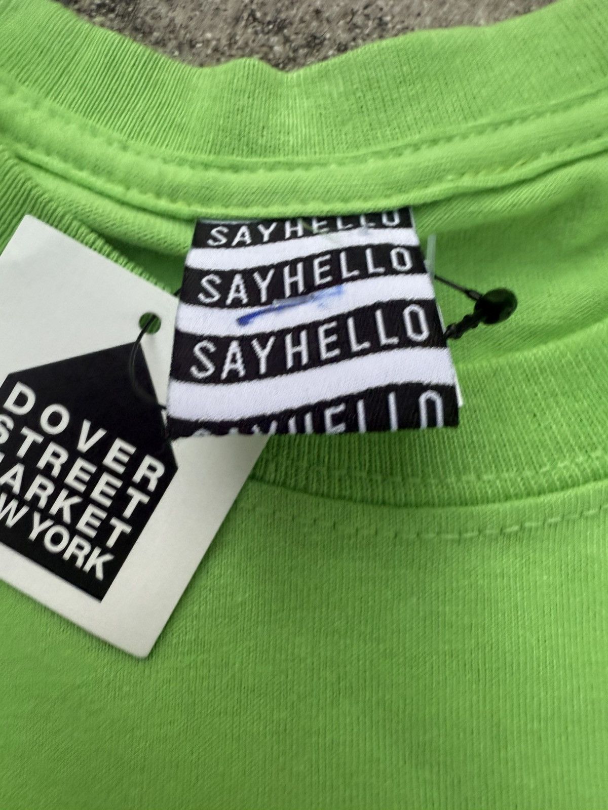 SAYHELLO NWT SAYHELLO dsm T shirt Soul Tee in green Size US S / EU 44-46 / 1 - 3 Thumbnail
