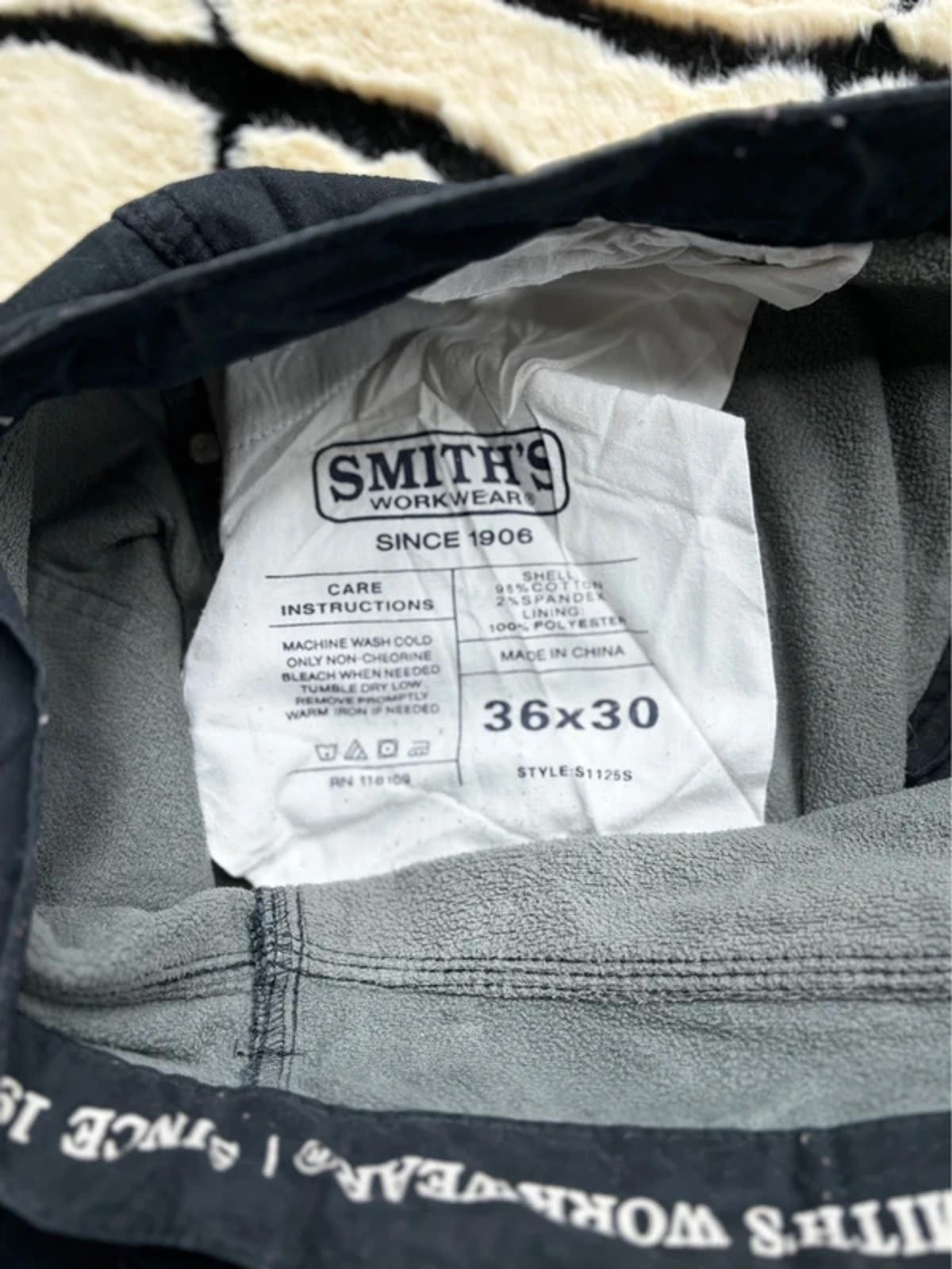 Other Men’s vintage carpenter workwear wide leg jeans size 36x30 Size US 36 / EU 52 - 3 Thumbnail