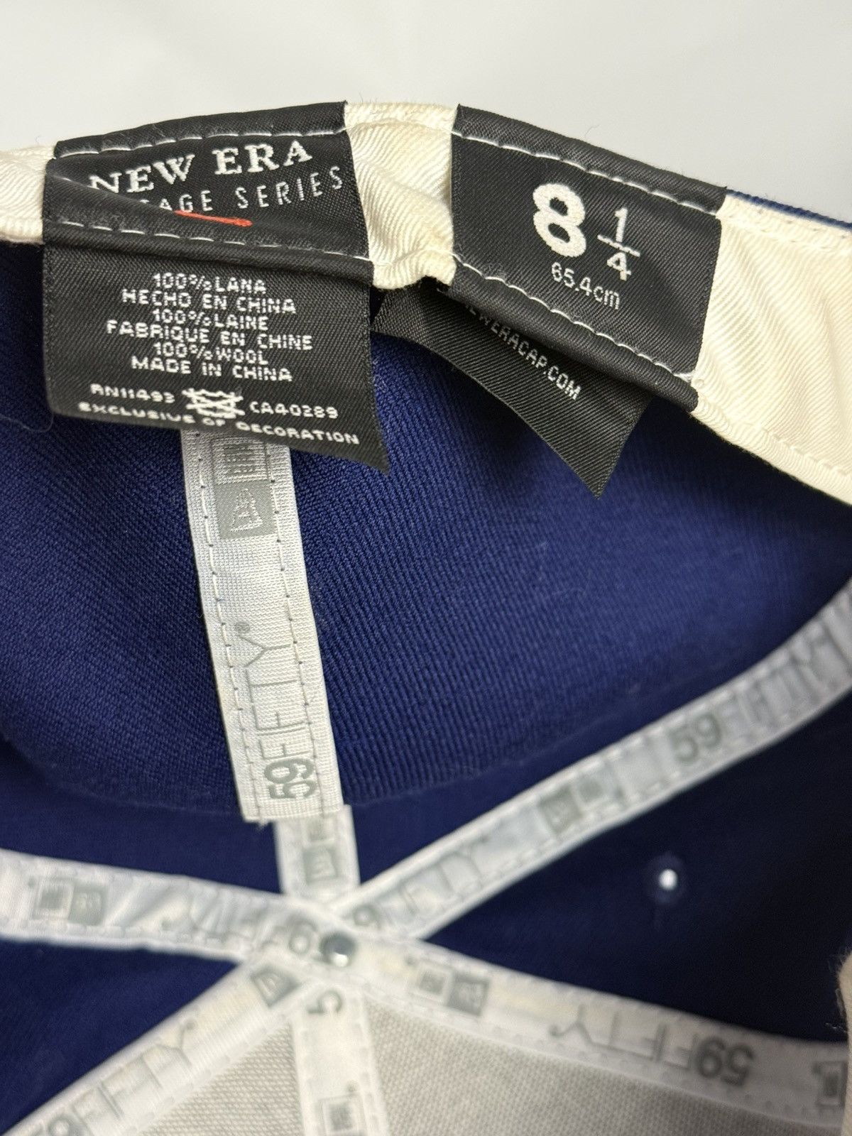 New Era Dodgers New Era 59Fifty Heritage Series Size 8 1/4 Size ONE SIZE - 8 Thumbnail