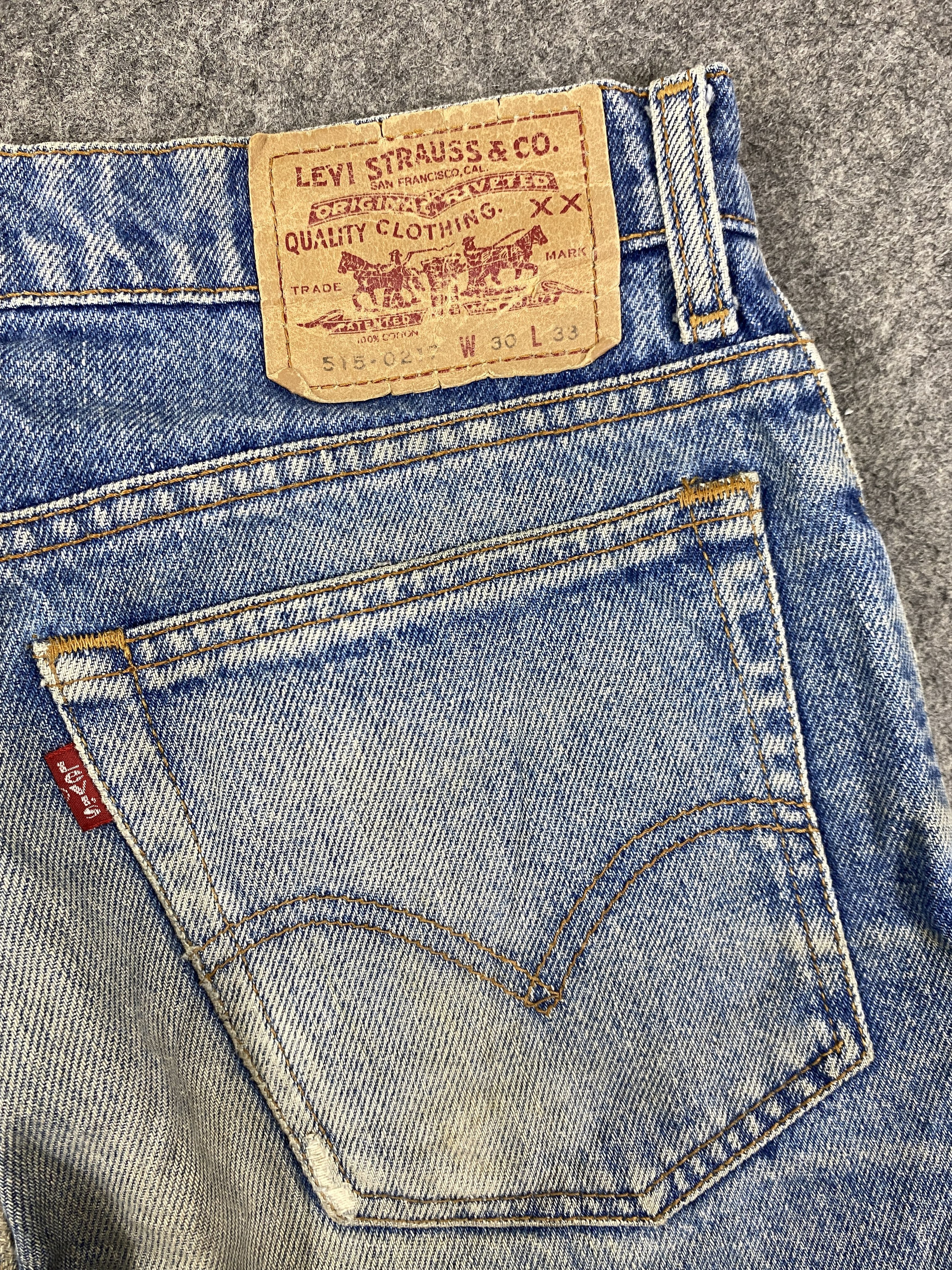 Levi's Faded Blue Vintage Levi's 515 Short Jeans 29x10 - JN3352 Size US 29 - 8 Thumbnail