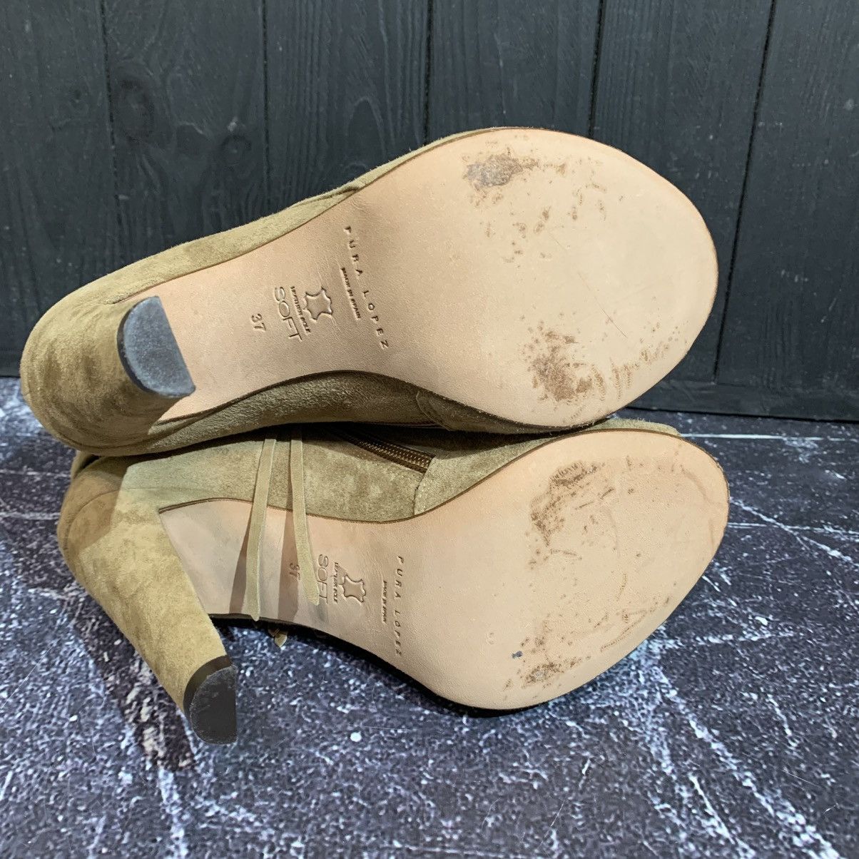 Other PURA LOPEZ SUEDE ANKLE HEELS SIZE 37 Isabel Marant Style Size US 7 / IT 37 - 11 Thumbnail