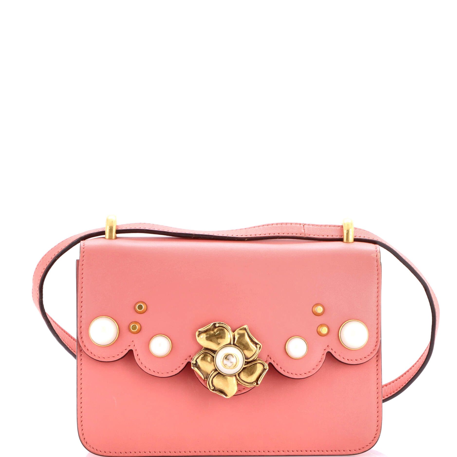 Gucci Pearly Peony Shoulder Bag Size ONE SIZE - 1 Thumbnail