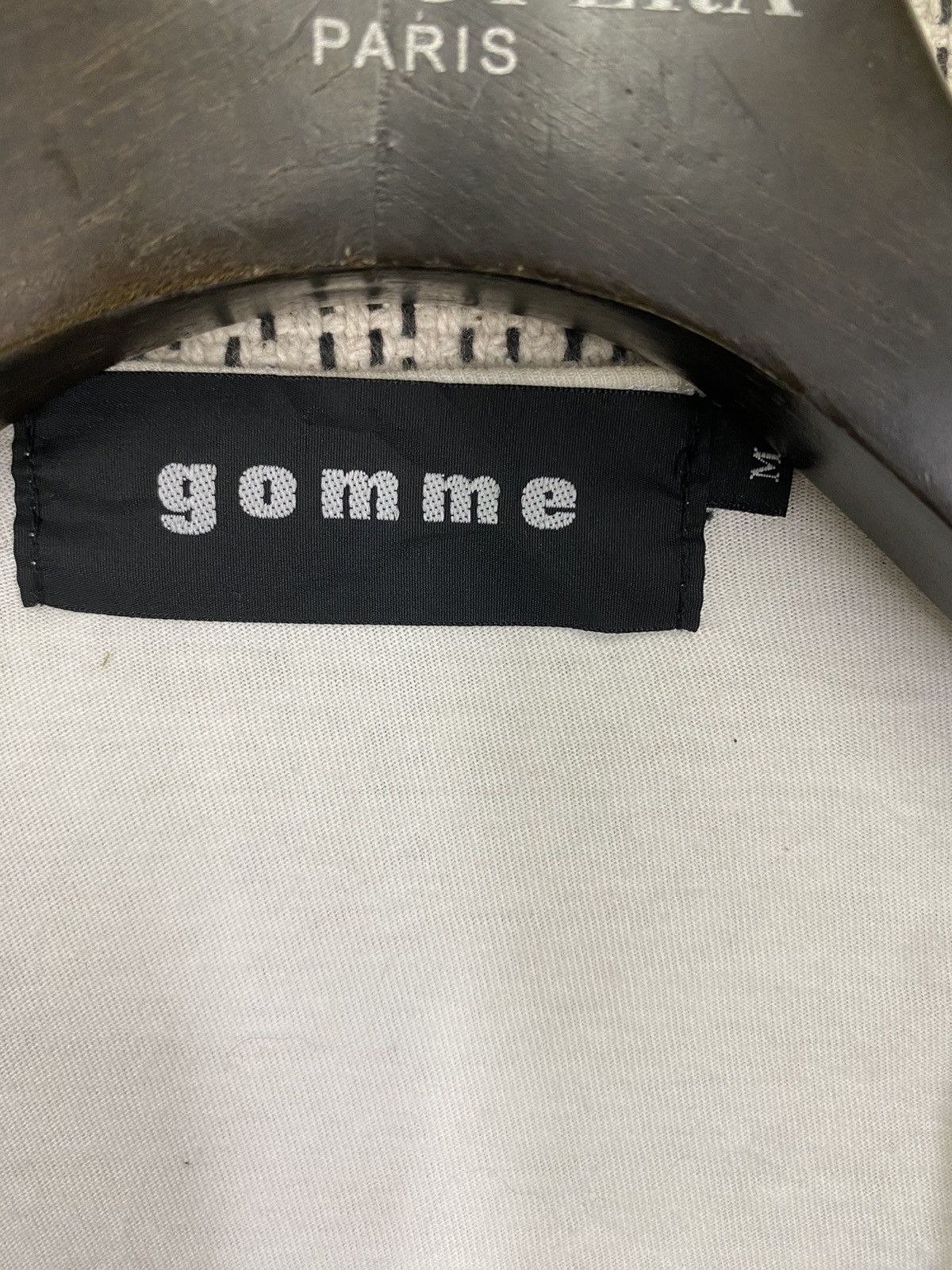 Designer × Japanese Brand × gomme 🔥Gomme homme crop cardigan very rare design Size M / US 6-8 / IT 42-44 - 6 Thumbnail