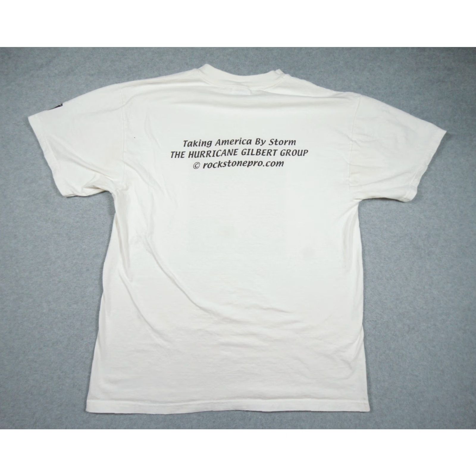 Hanes VINTAGE Hanes Group Shirt T-Shirt Mens XL White Rock Band Tee 2000s Y2K Concert Band Mens White Size US XL / EU 56 / 4 - 5 Thumbnail