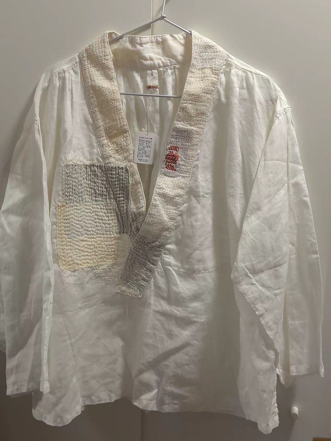 Kapital Kapital Japanese Boro White Coat Size US M / EU 48-50 / 2 - 1 Thumbnail