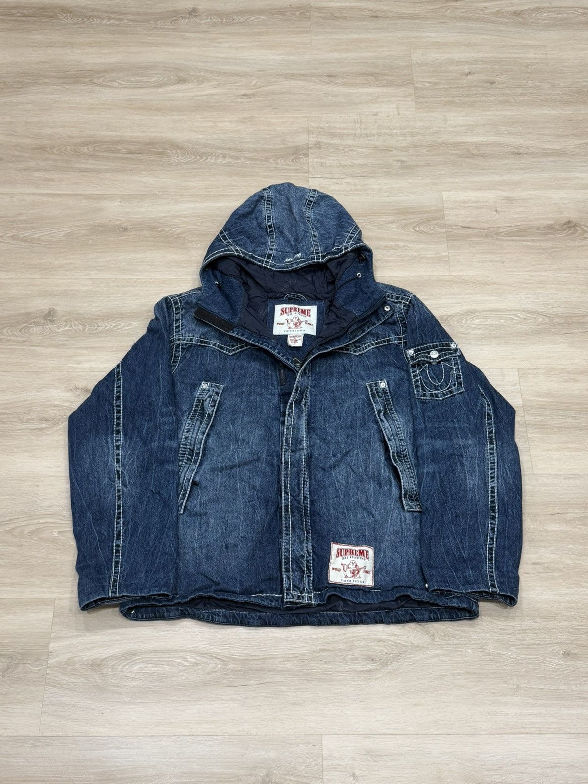 Supreme Supreme Snap Front Denim Jacket F/W 2010 | Grailed