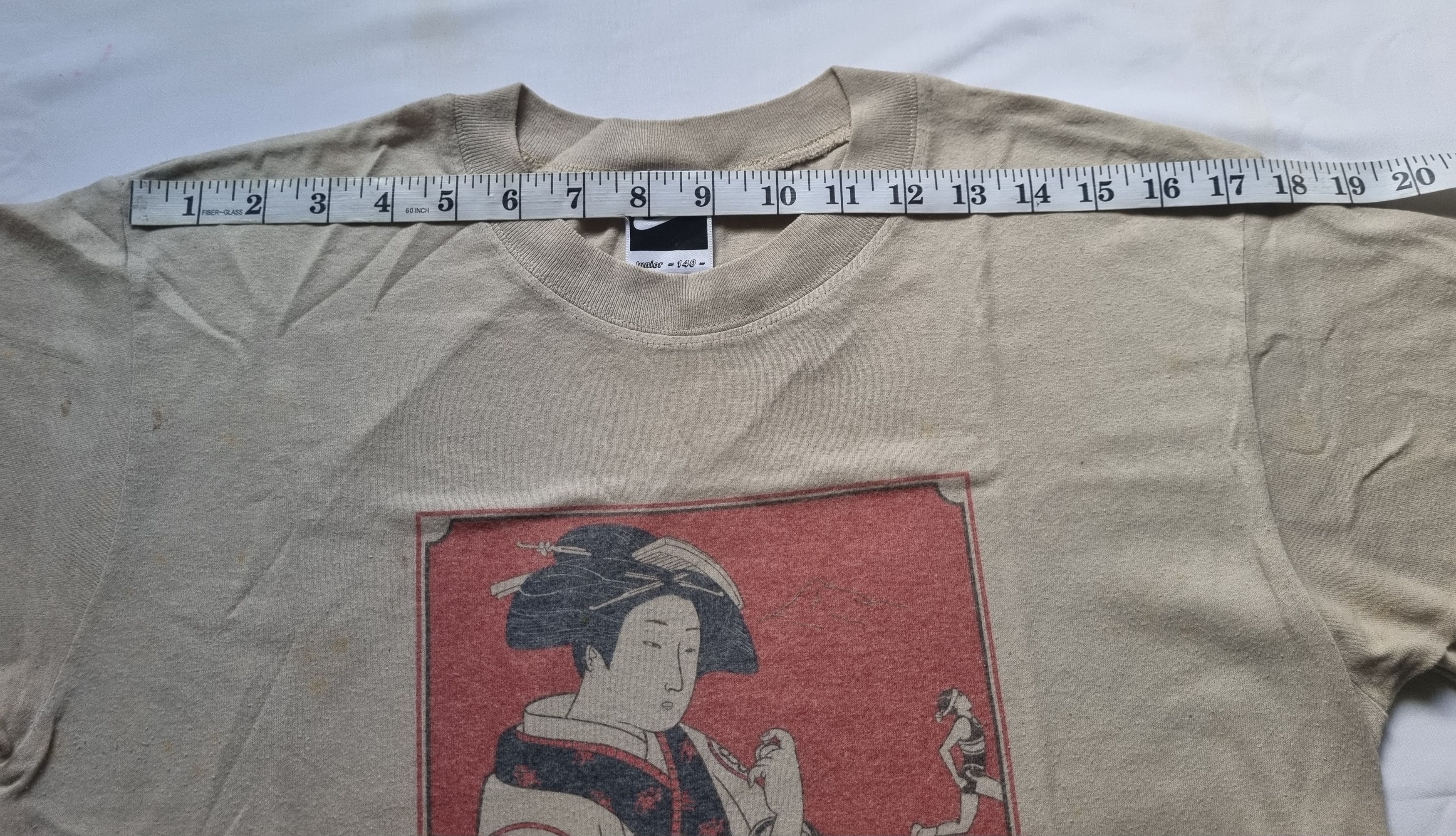Nike × Vintage Vtg Nike Geisha Official Race Committee Cascade Run Off Tee Size US S / EU 44-46 / 1 - 5 Thumbnail