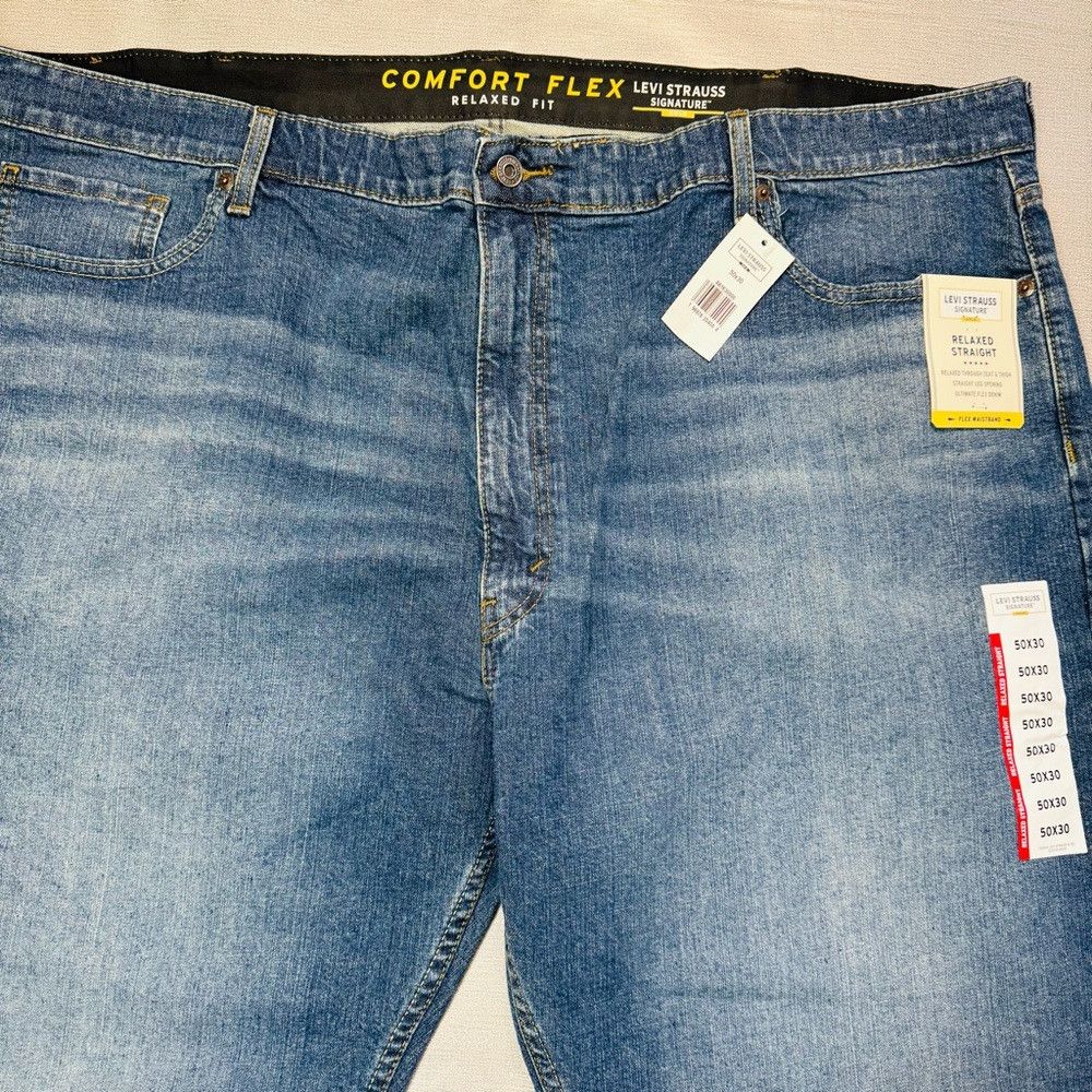 Levi's NWT New Levi Strauss Signature Relaxed Fit Flex Hazy Horizo Size US 44 / EU 60 - 5 Thumbnail
