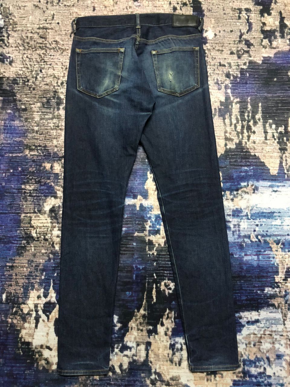 Japanese Brand Johnlawrencesullivan Skinny Jeans Pants Distressed Size US 31 - 2 Thumbnail
