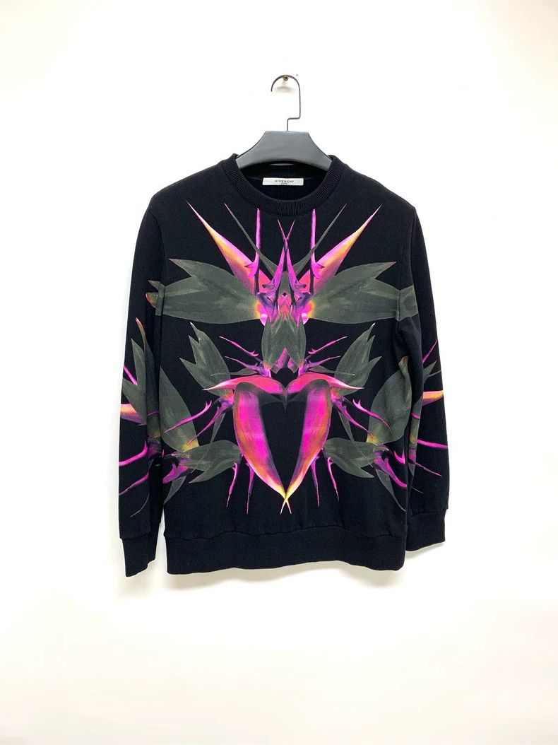 Givenchy Givenchy Paradise Bird Printed Sweatshirt 2506-Nextarrow Size US S / EU 44-46 / 1 - 1 Thumbnail