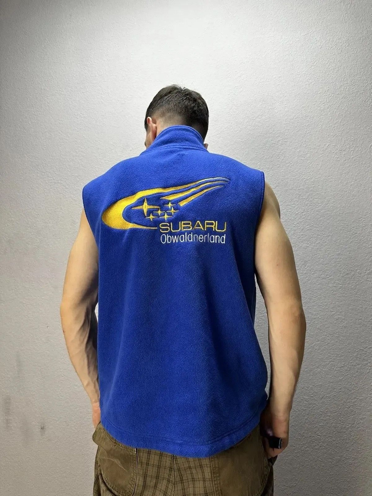 Formula 1 × Vintage vest Subaru bombers sleeveless motorcycles racing Size US L / EU 52-54 / 3 - 1 Thumbnail