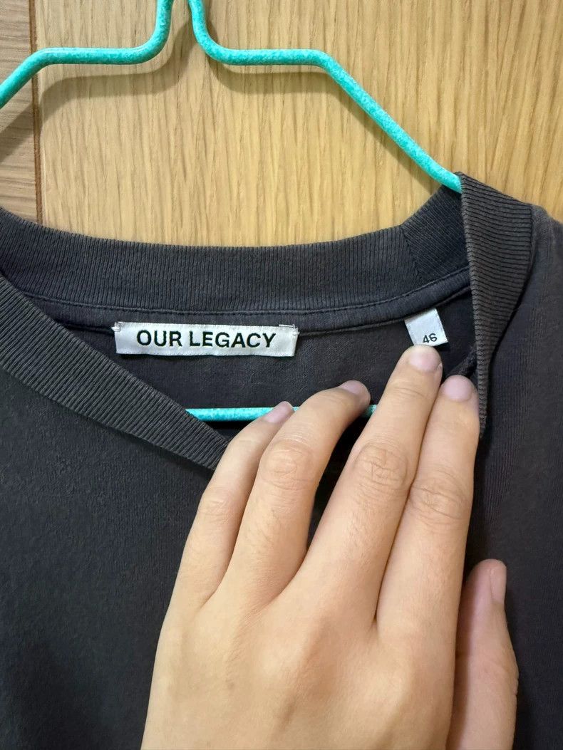 Our Legacy Our Legacy size46 Grey short sleeves Size US S / EU 44-46 / 1 - 2 Thumbnail