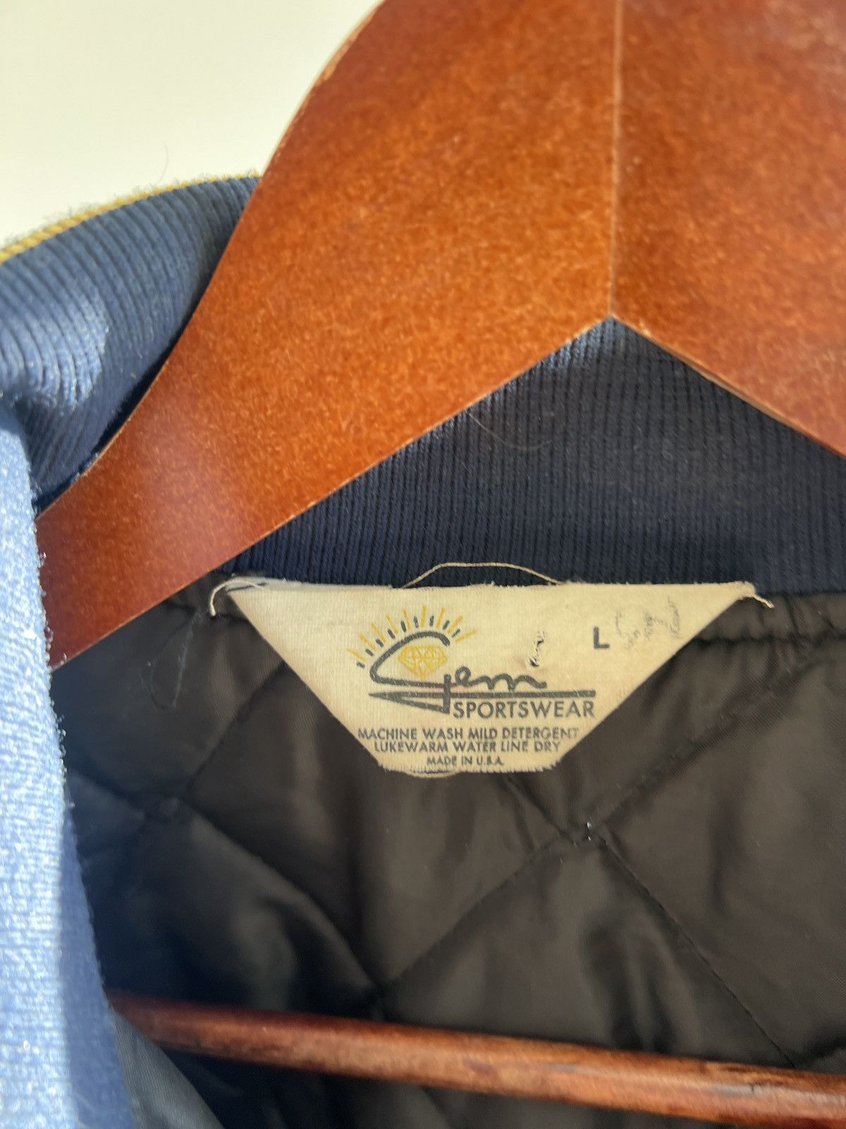 Other Vintage 80s American Legion Veteran Bomber Jacket 80s 90s Size US L / EU 52-54 / 3 - 4 Thumbnail