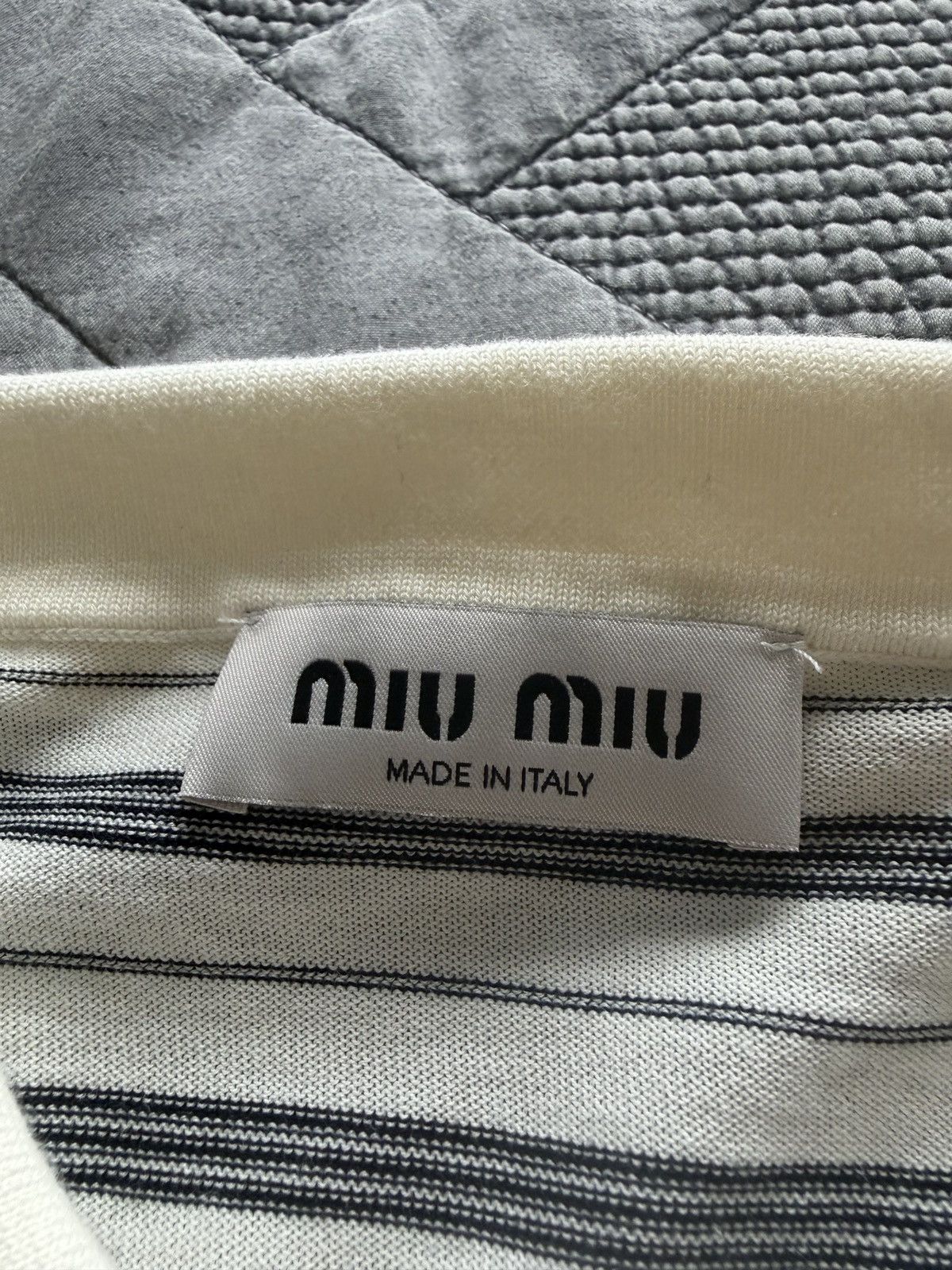 Miu Miu Miu Miu striped polo Size US S / EU 44-46 / 1 - 2 Thumbnail