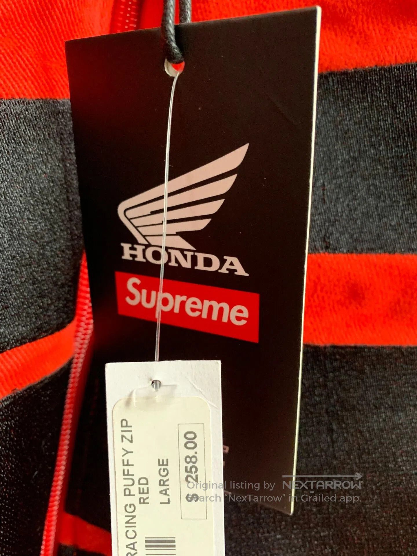 Supreme Supreme 19FW Honda Fox Racing Crewneck Jacket. Size US L / EU 52-54 / 3 - 4 Thumbnail