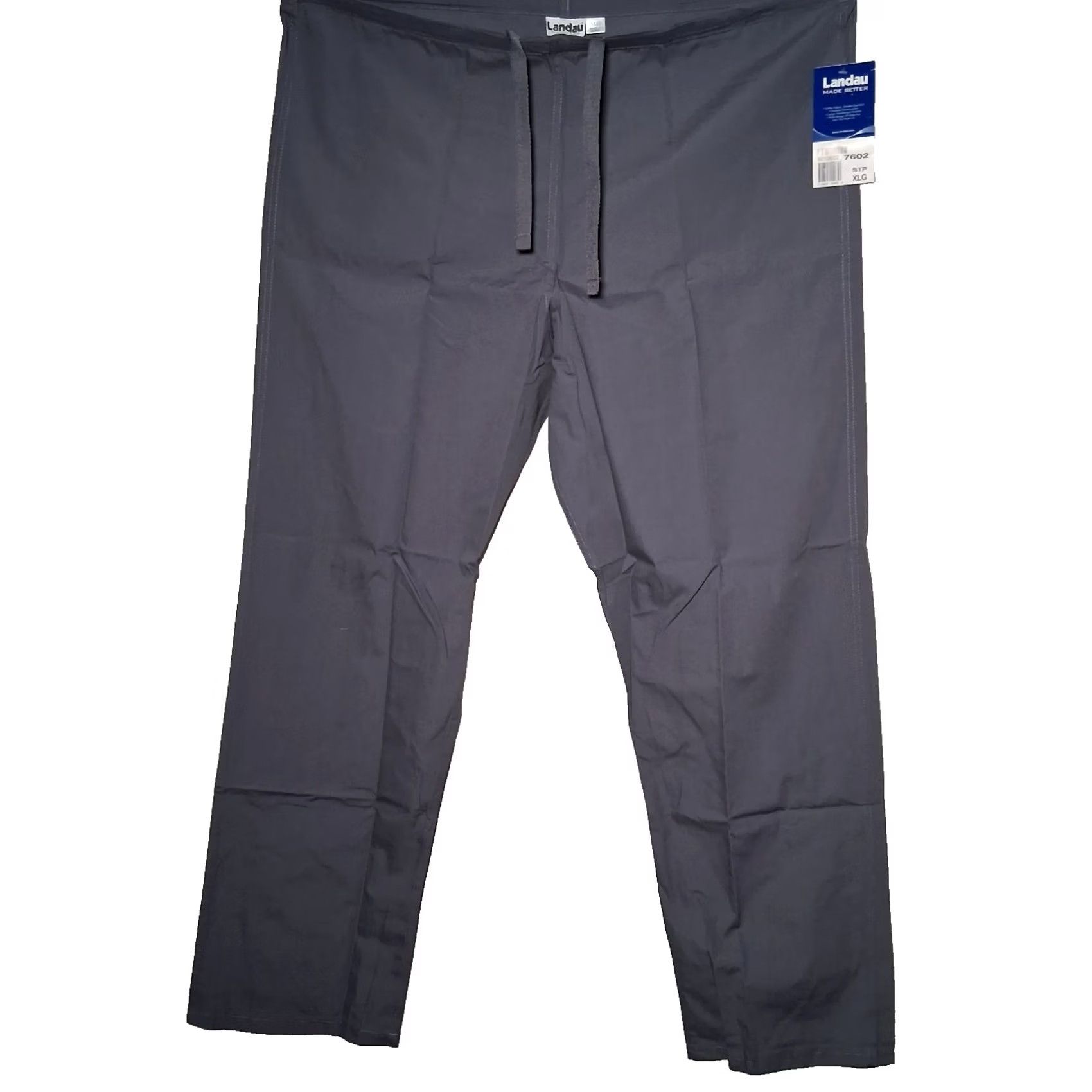 Vintage Landau Scrub Pants Men XL Gray Drawstring Workwear M113832 7602 STP M113832 7602 Landau Practitioner Medical Unisex Women XL Gray Pants Size US 36 / EU 52 - 2 Thumbnail