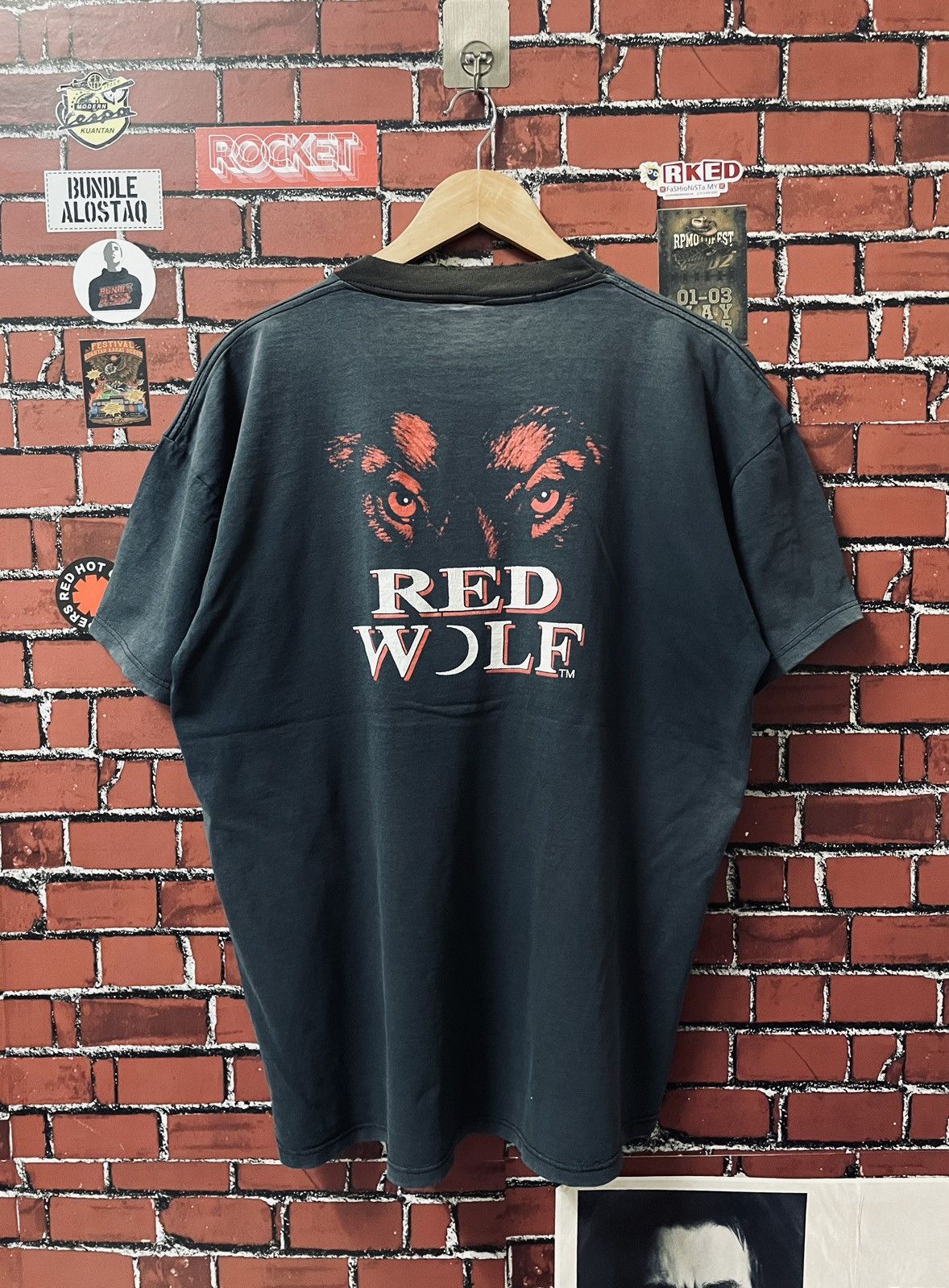 Vintage VINTAGE RED WOLF HORROR MOVIE SHIRTS 90s Size US L / EU 52-54 / 3 - 1 Thumbnail